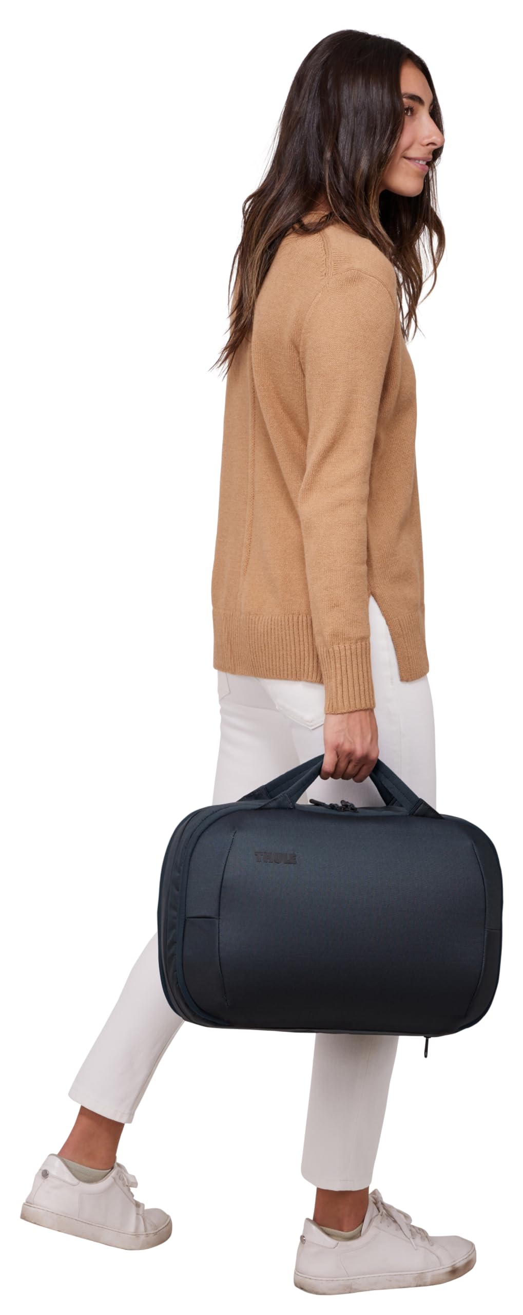 Thule Subterra Hybrid Travel Bag - Durable Carry-On Luggage for Business & Leisure Travel, Dark Slate | Perfect for Weekend Getaways & Business Trips