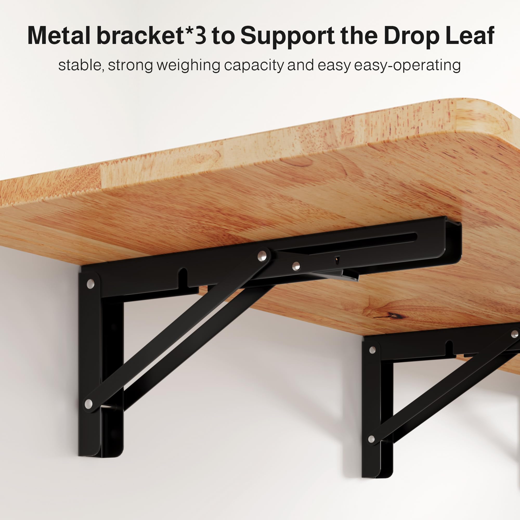 Ahomly Kitchen Island with Storage - White Drop Leaf Table with 5 Wheels, Internal Storage Rack, Drawer, Spice Rack & Towel Bar - Perfect for Small Kitchens, Dining Prep & Extra Counter Space