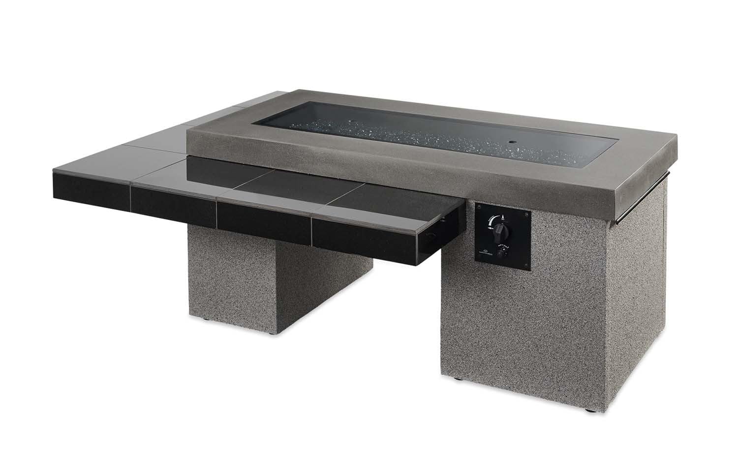 Outdoor Fire Table 42-Inch Propane Black for Patio & Backyard
