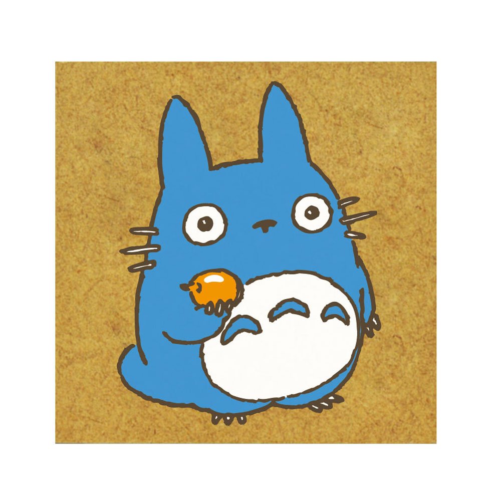 Ghibli My Neighbor Totoro Stamp Hanko Acorn SG-076AA - Japanese Wooden Seal Stamp for Scrapbooking, Journaling & Gift Wrapping