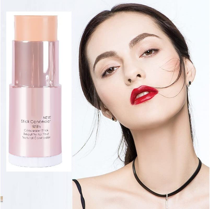Wiffy Contour Stick Concealer with SPF 15 - Creamy Full Coverage Makeup for Face Contouring & Highlighting - Perfect for Daily Wear, Photo Shoots & Special Occasions