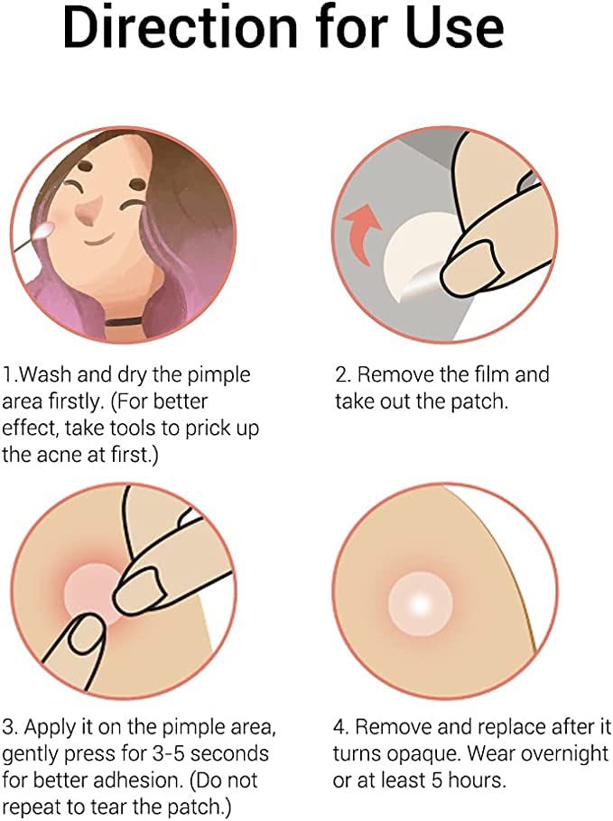 108 Hydrocolloid Skin Tag Removal Patches - Top-Grade Pimple & Skin Tag Treatment - Covers & Conceals Blemishes - Perfect for Face, Body & Sensitive Skin Care