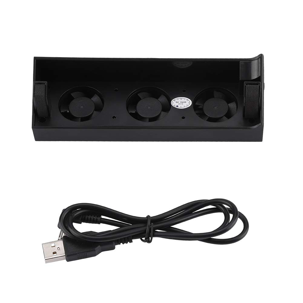Portable 5V USB Cooling Fan for PS4 Slim - Quiet Cooling System for Gaming Consoles, Perfect for Long Gaming Sessions & Heat Dissipation