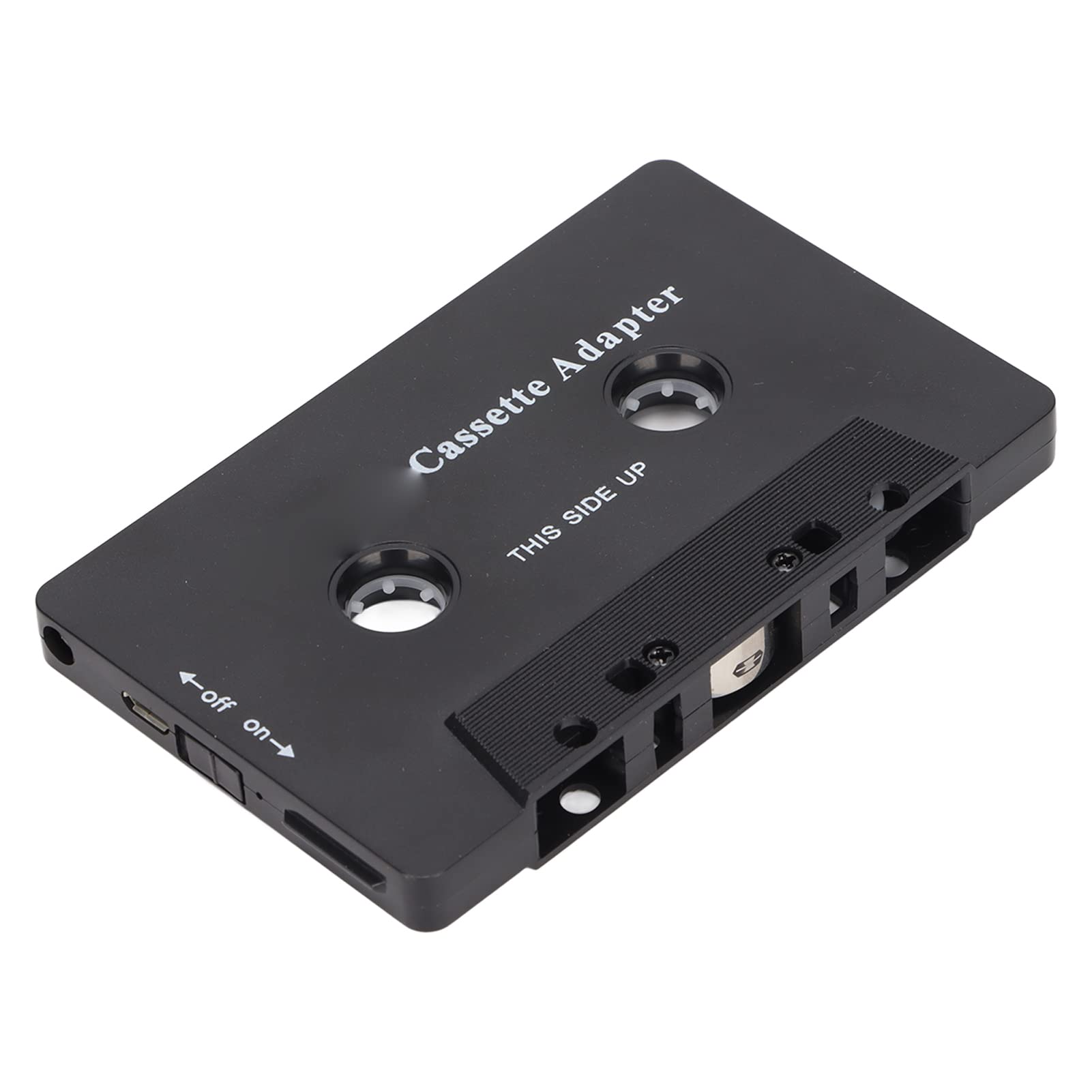 Noise Reduction Cassette Adapter - Stereo Tape Aux Receiver for Car & Tablet | Multi-Function & Easy to Use | Perfect for Music Streaming & Hands-Free Calling in Older Vehicles