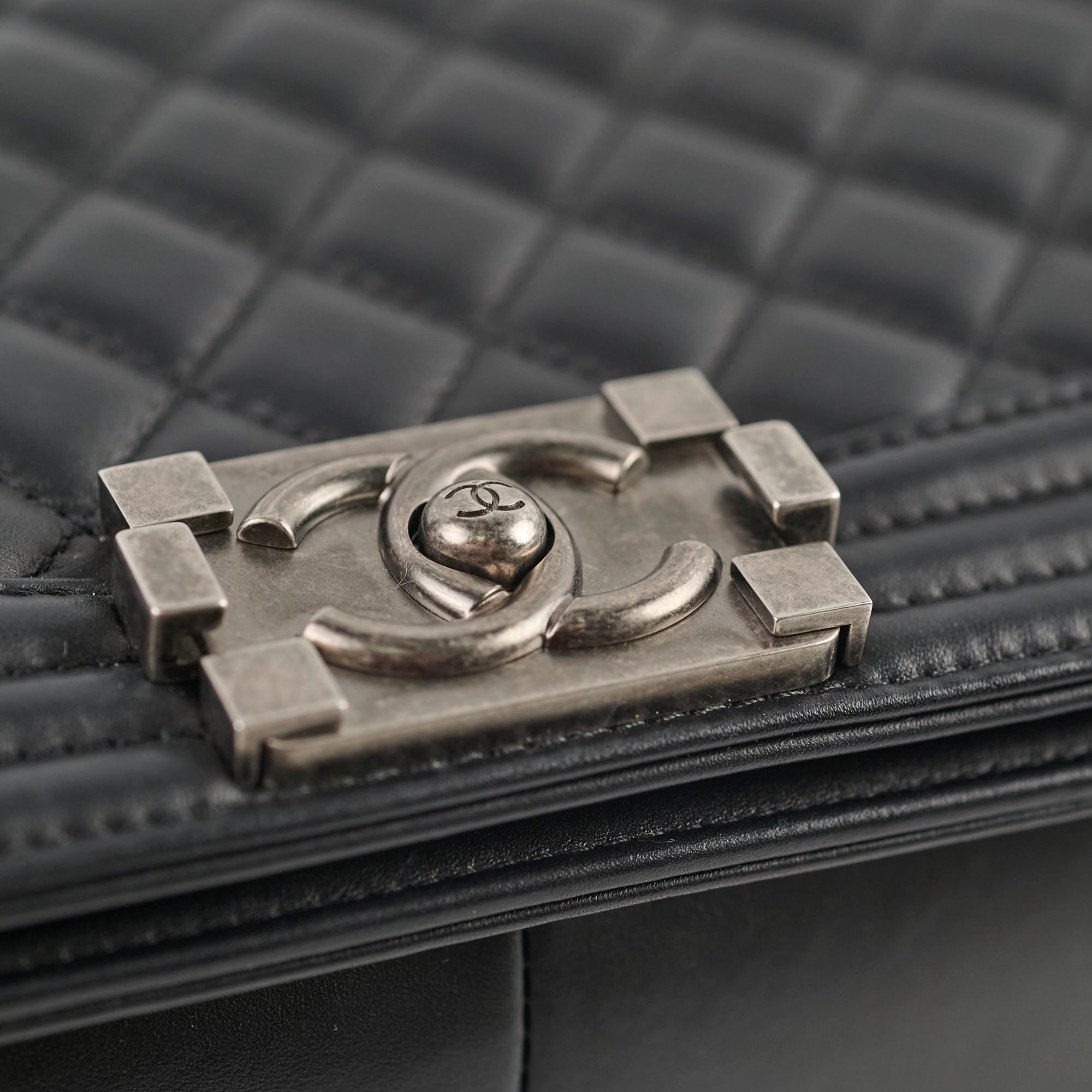 Chanel Old Medium Boy Bag Black Microchipped - Luxury Designer Handbag for Women, Perfect for Parties, Dates & Everyday Use