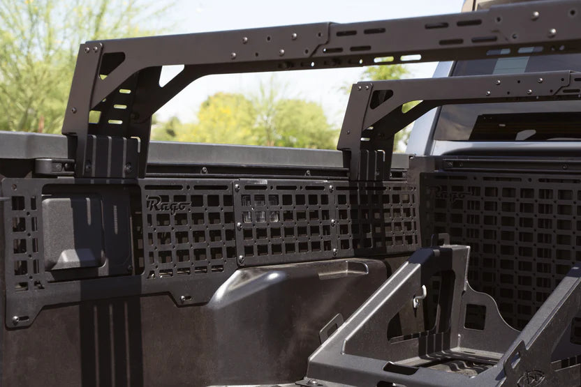 Rago Fabrication Universal Truck Bed Rack Crossbars - Heavy Duty Aluminum Roof Rack Crossmembers for Pickup Trucks | Perfect for Hauling Kayaks, Ladders & Cargo | Fits Most Truck Models