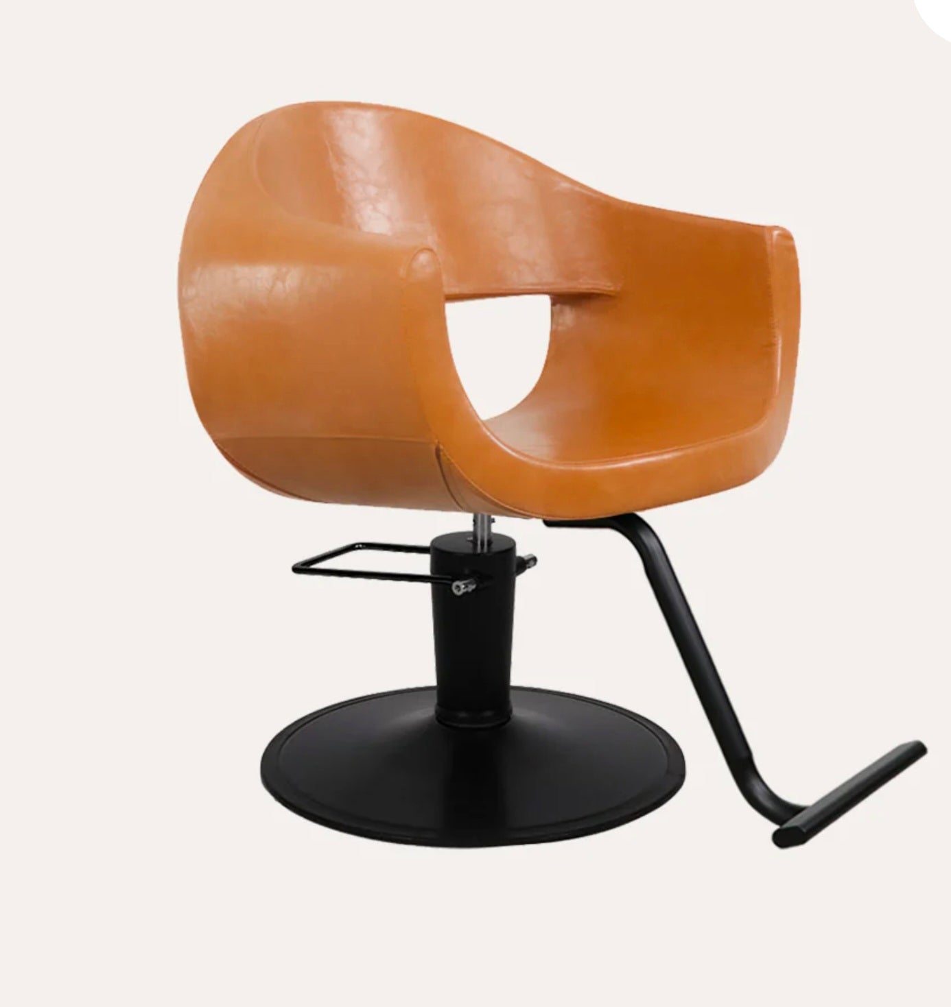 Luna Salon Chair - Professional Hydraulic Styling Chair for Hairdressers & Barbers - Adjustable Height & Swivel Base - Perfect for Salons, Barber Shops & Home Use