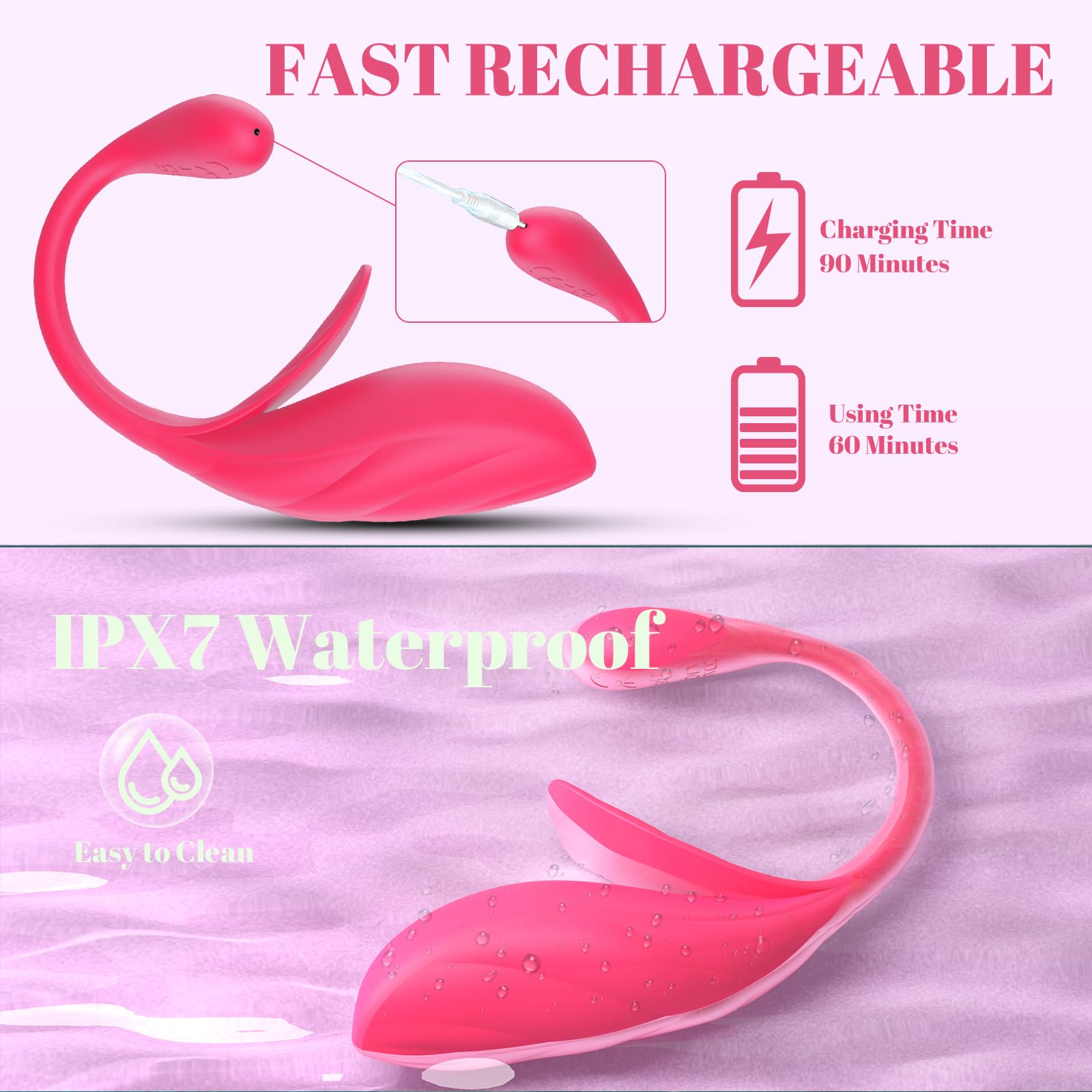 Premium Remote Control Vibrator for Women - 9 Vibration Modes, Clitoral & G-Spot Stimulator, Wearable Long Distance Couples Toy | Perfect for LDR, Spicing Up Date Nights & Discreet Solo Play