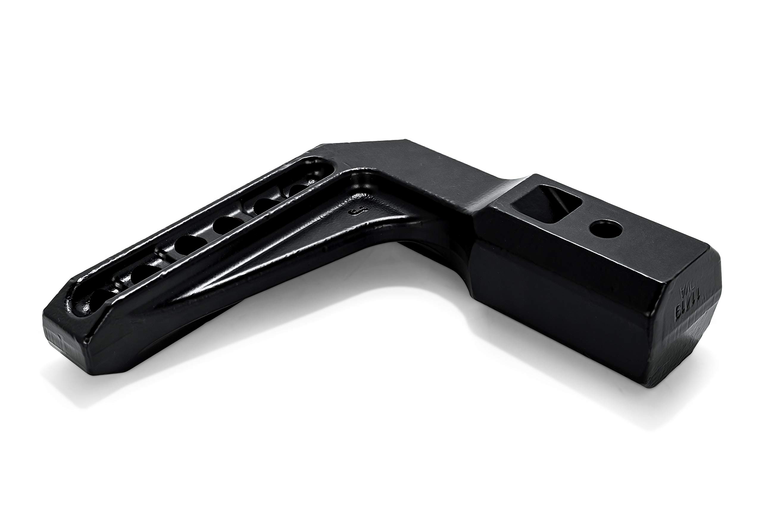 Eaz-Lift 48654 3-Inch Forged Drop Shank - Heavy Duty Trailer Hitch Extension for Clearance & Bumper Protection | Perfect for Towing Boats, Campers & Utility Trailers