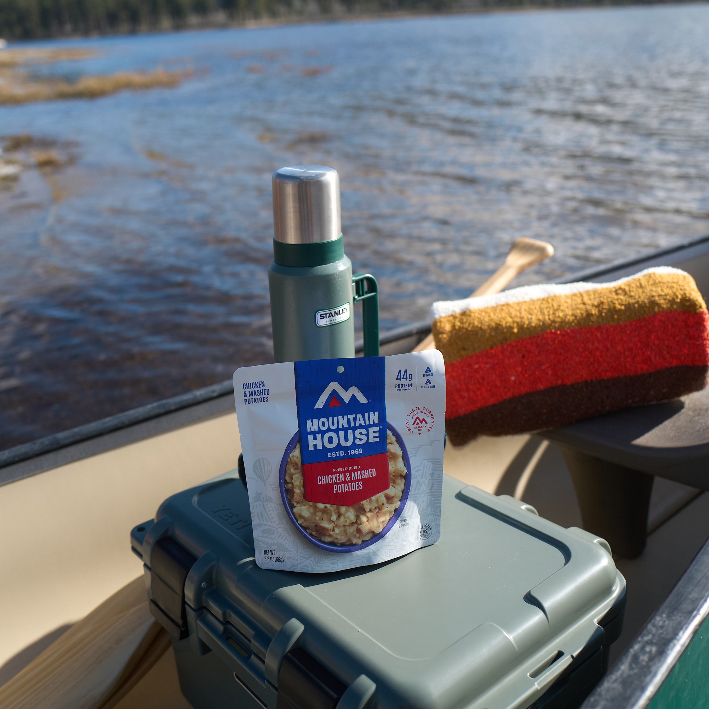 Mountain House Beef Stroganoff with Noodles - Freeze Dried Survival Food in #10 Can - Perfect for Camping, Hiking & Emergency Preparedness