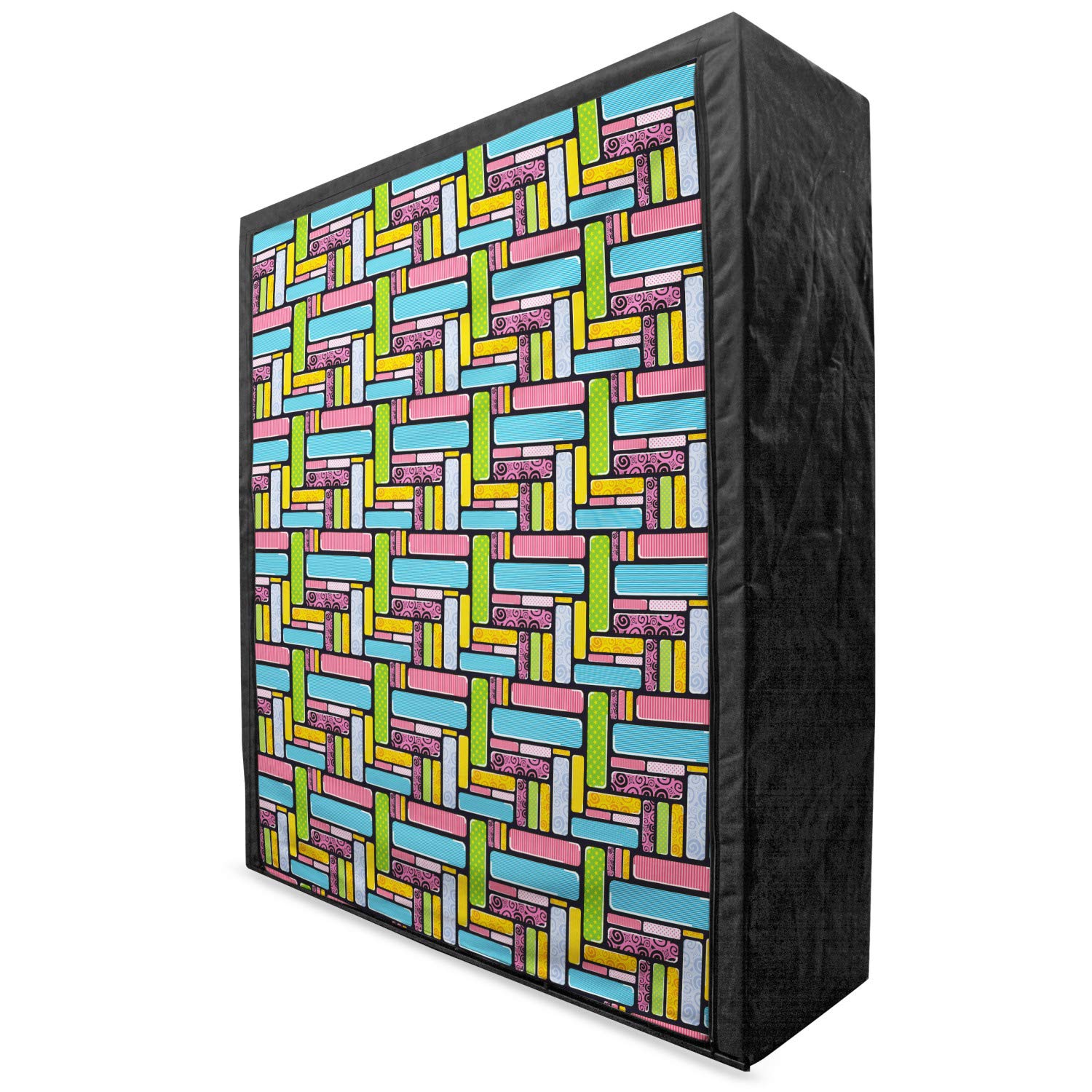 Ambesonne Abstract Portable Fabric Wardrobe - 59
