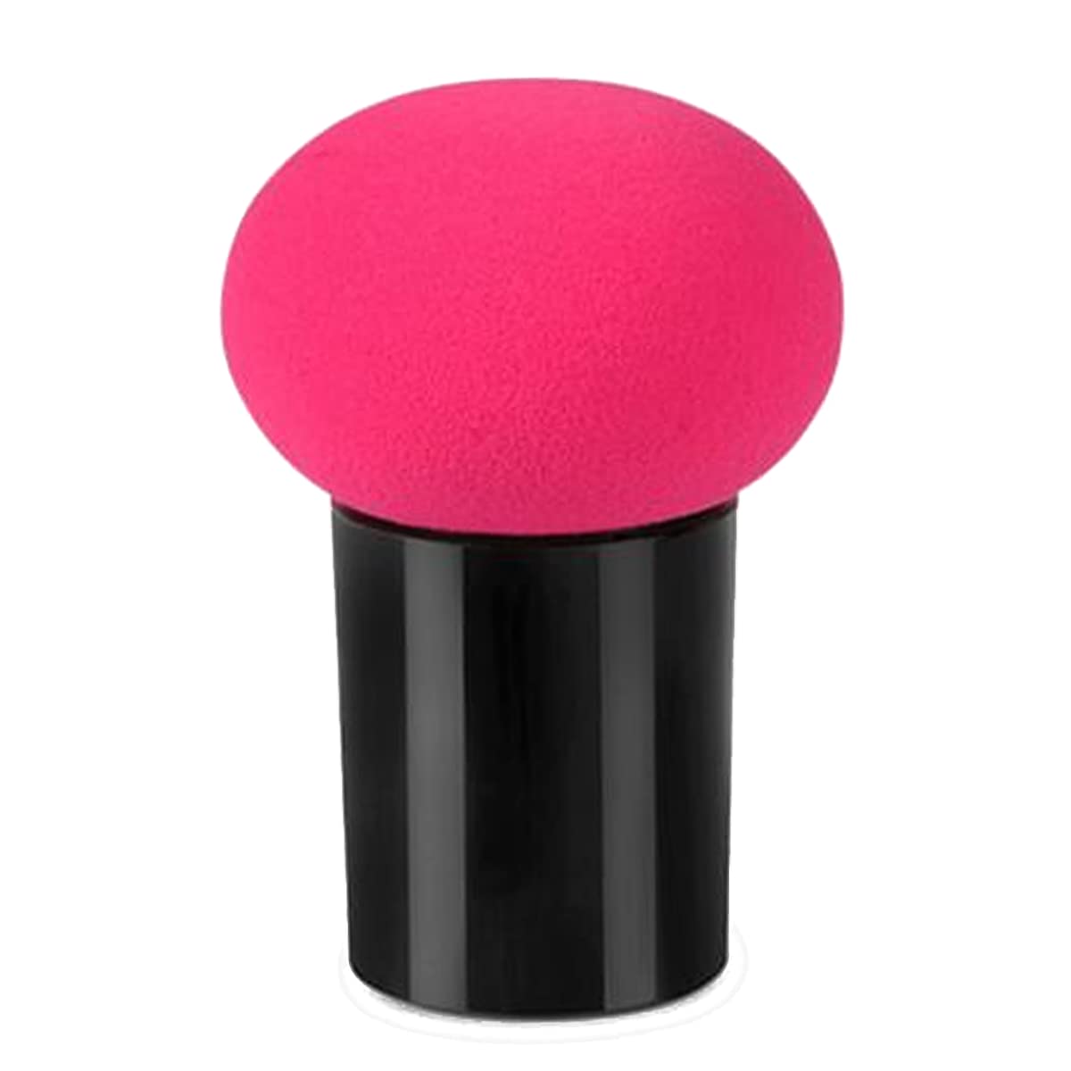 Premium Pink Mushroom Head Beauty Blender for Women & Girls - Soft Makeup Sponge for Flawless Foundation & Concealer Application - Pack of 1 - Perfect for Everyday Makeup & Travel