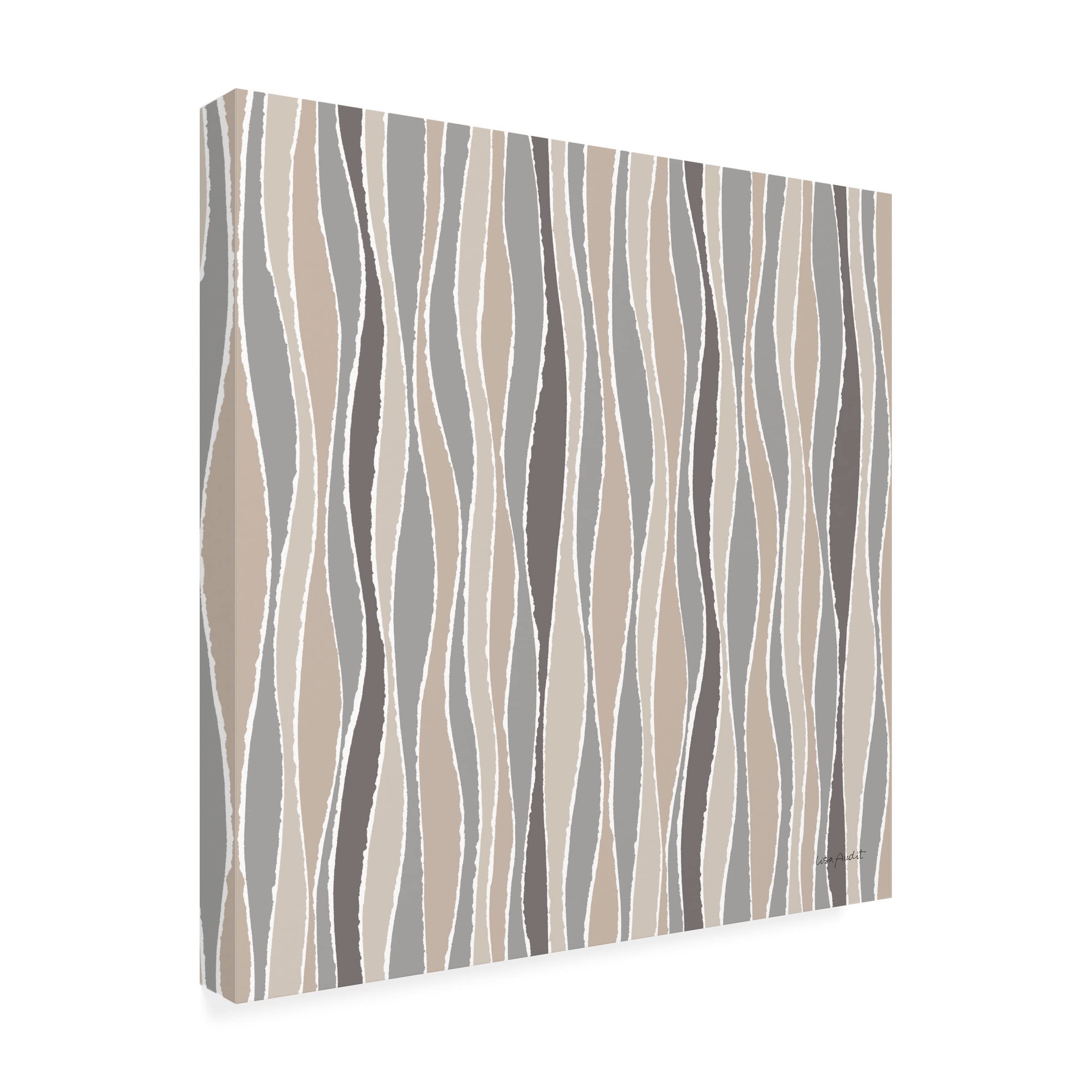 Lisa Audit 'Think Neutral 16' Abstract Canvas Wall Art Print - Modern Home Decor for Living Room, Bedroom & Office