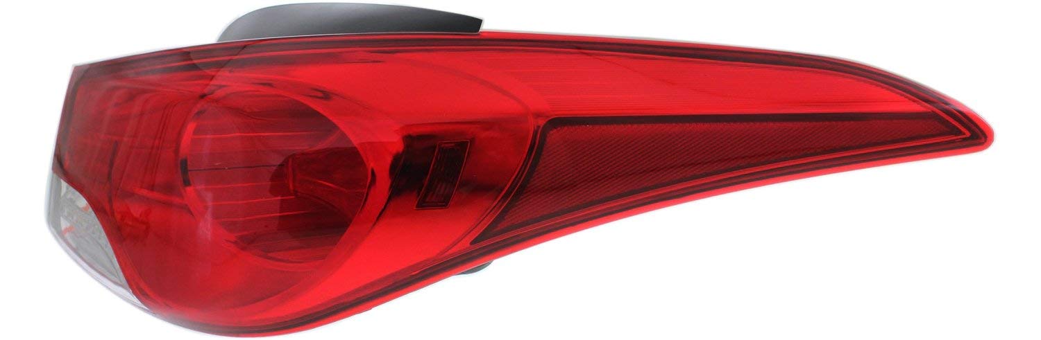 Garage-Pro LED Tail Light Assembly Set - Compatible with 2011-2013 Hyundai Elantra (Driver & Passenger Side, Outer) | Durable Replacement for Broken Lights | Perfect for Night Driving and Enhanced Vehicle Safety