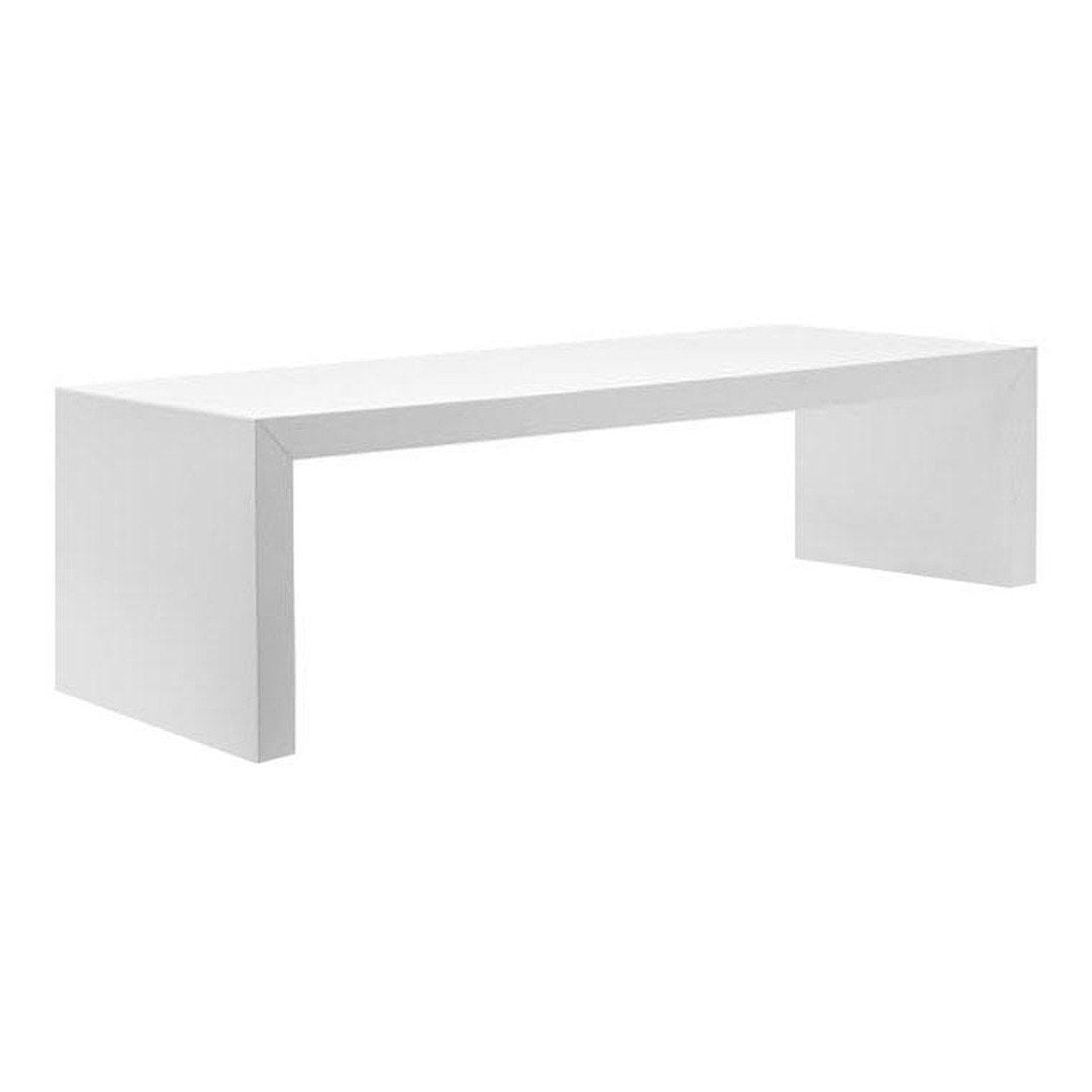 Andreu World Estudio Andreu Closed Bench - Modern Wooden Bench for Living Room, Dining Room, or Office Seating - Durable & Stylish Home Furniture