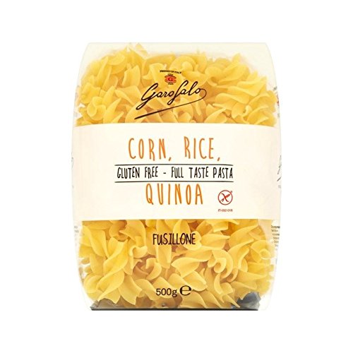 Garofalo Gluten Free Fusilloni Pasta 500g - Organic Italian Corn Pasta for Healthy Meals, Perfect for Vegan & Celiac Diets - Ideal for Pasta Salads, Soups, and Family Dinners