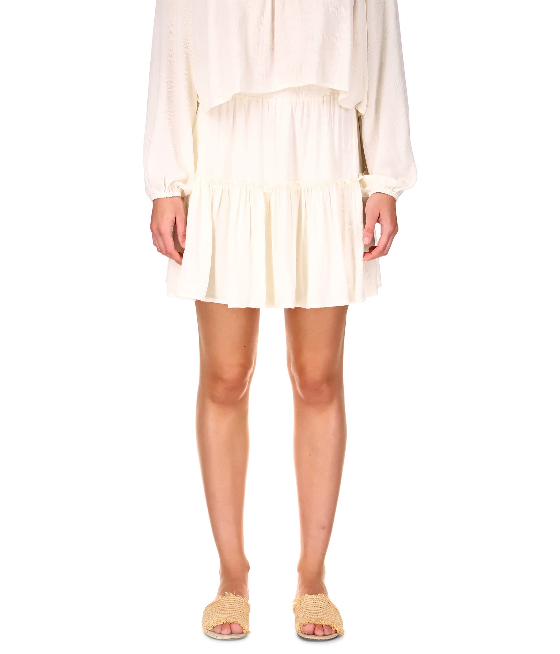 Sanctuary Love Textured Mini Skirt | Women's Fashion Short Skirt | Perfect for Casual Outings, Dates & Summer Wear