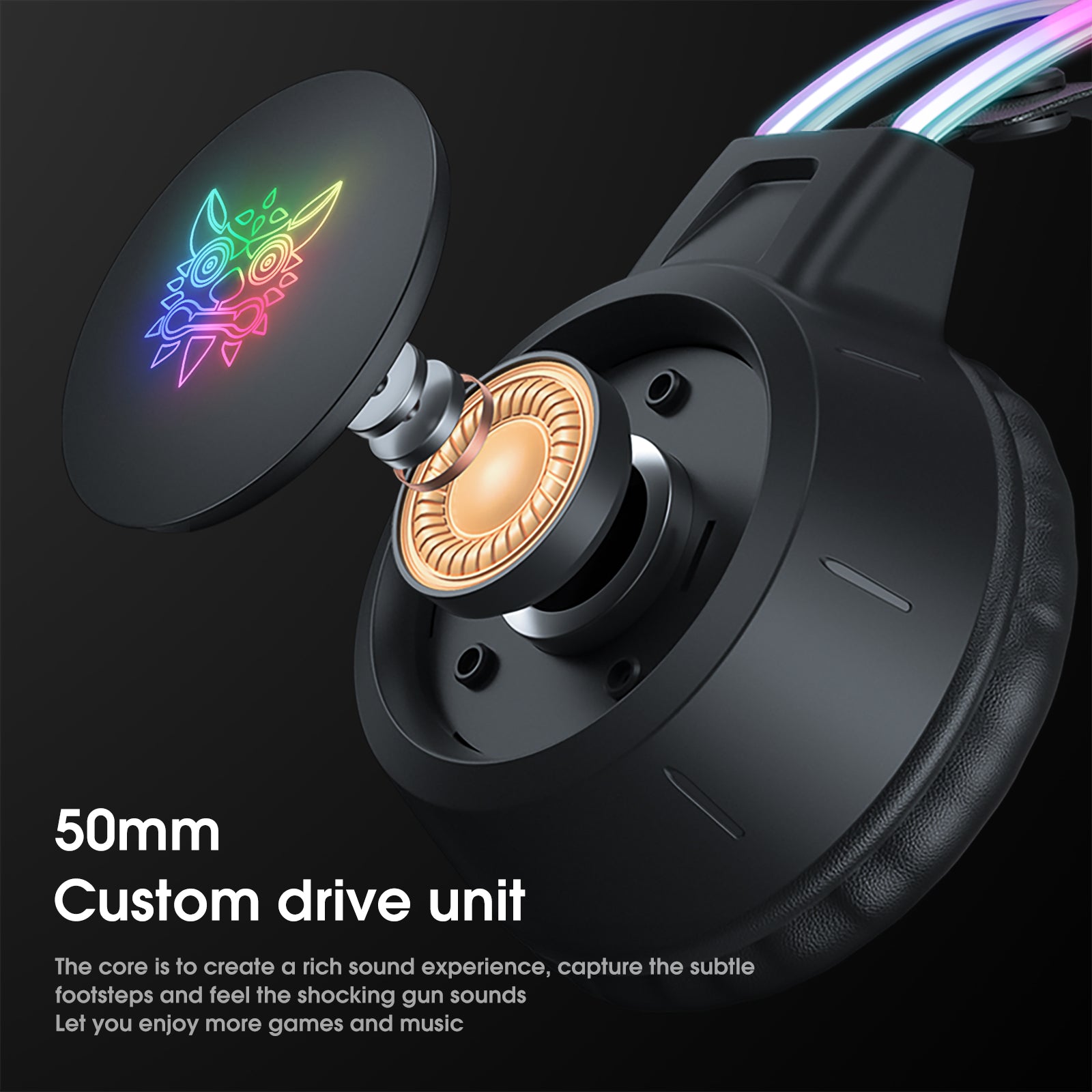 ONIKUMA X15 PRO Wireless Gaming Headset with Deer Ears - Noise Cancelling Mic, RGB Lights for PC, PS4, PS5, Xbox - Perfect for Gaming, Streaming & Cosplay