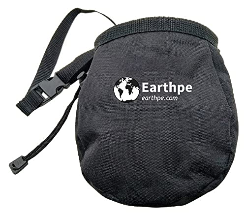**No-Leak Rock Climbing Chalk Bag with Zippered Pocket & Adjustable Belt – Durable Straw String Design for Climbing, Bouldering, Hunting, Hiking & Gym Workouts**    *(Perfect for Outdoor Adventures, Training Sessions & Fitness Routines – Secure & Comfortable Chalk Access for Climbers & Athletes)*