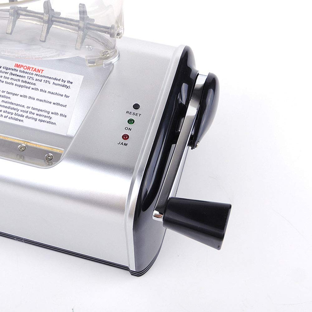 Electric Cigarette Injector Machine - Automatic Tobacco Rolling & Stuffing Maker for DIY Cigarettes | Perfect Gift for Men, Father's Day & Christmas | Home, Travel & Outdoor Use