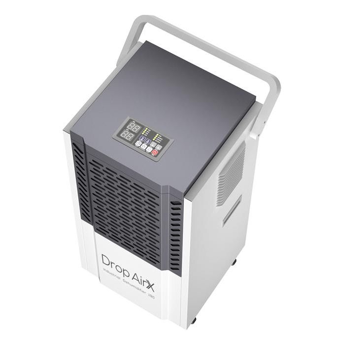 Drop Air X 130 Industrial Dehumidifier - 70 Pint Commercial Grade Moisture Remover for Basements, Warehouses & Large Spaces - Heavy Duty Water Extraction with Auto Drain & Humidistat
