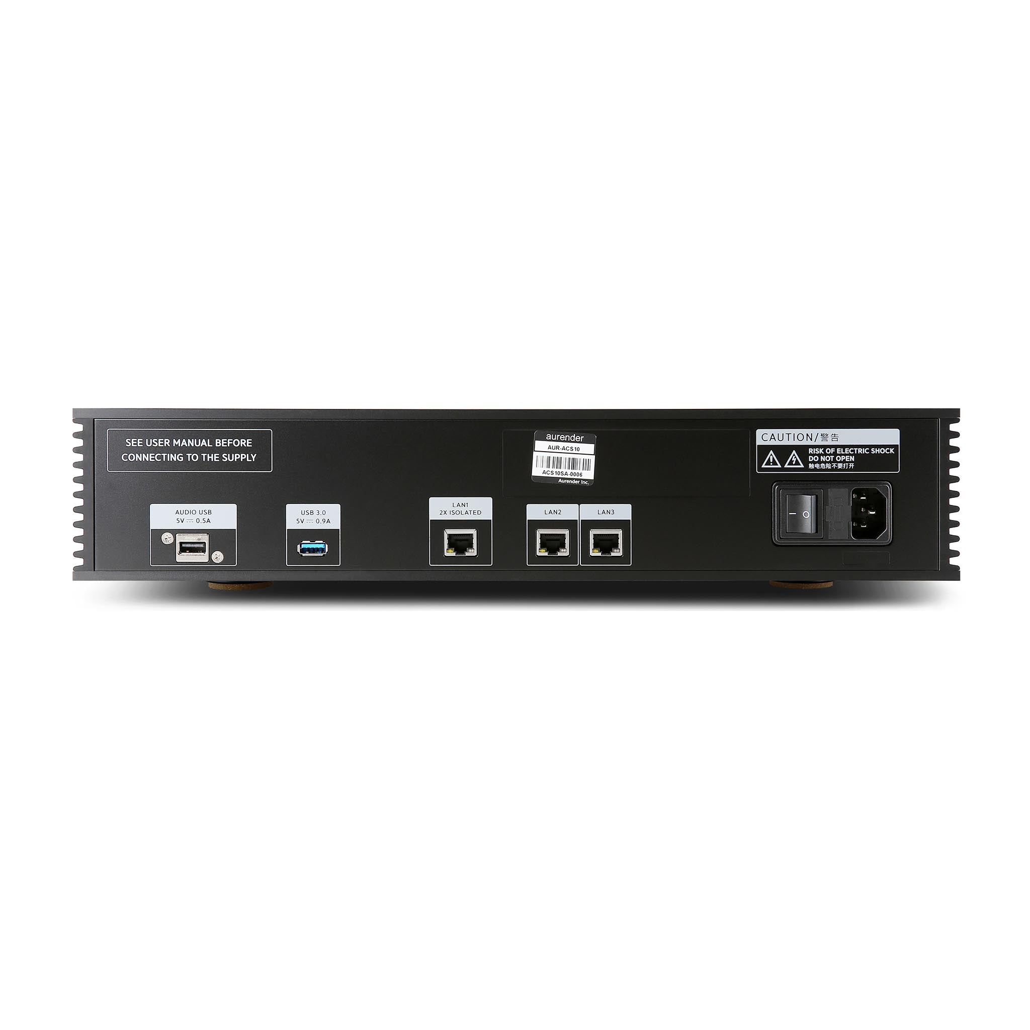 Aurender ACS10 High-Performance Music Server & Streamer with CD Ripping - Perfect for Audiophiles & Home Theater Systems