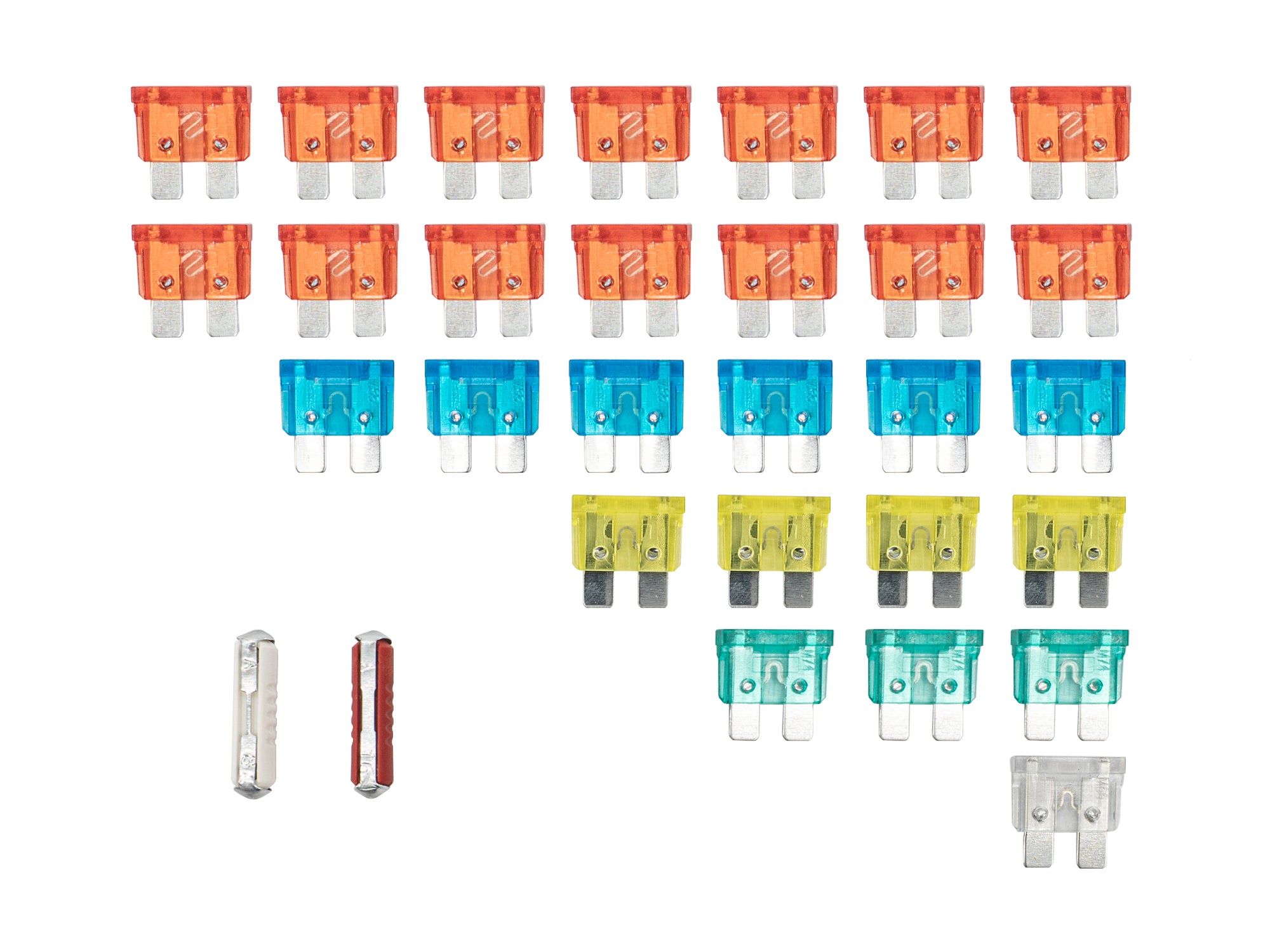 Complete Fuse Replacement Kit for VW Vanagon (1980-1991) - 12 Blade Fuses & 8 Ceramic Fuses with Puller - Electrical System Maintenance & Repair - Perfect for Road Trips & Vintage Van Restoration