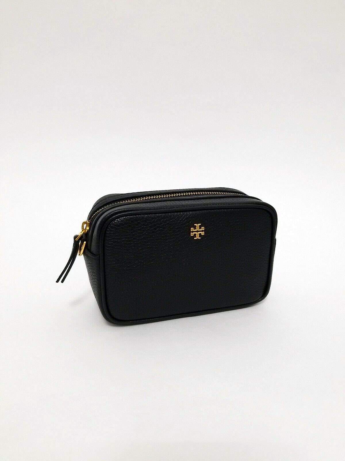 Tory Burch Women's Blake Mini Camera Bag - Small Crossbody Purse for Women, Genuine Leather, Black | Perfect for Everyday Use, Travel & Date Night