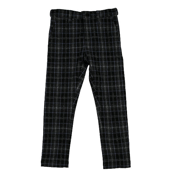 Motu Kai Blue Plaid Pants for Men - Stylish Casual Trousers with Comfort Fit | Perfect for Work, Office & Everyday Wear