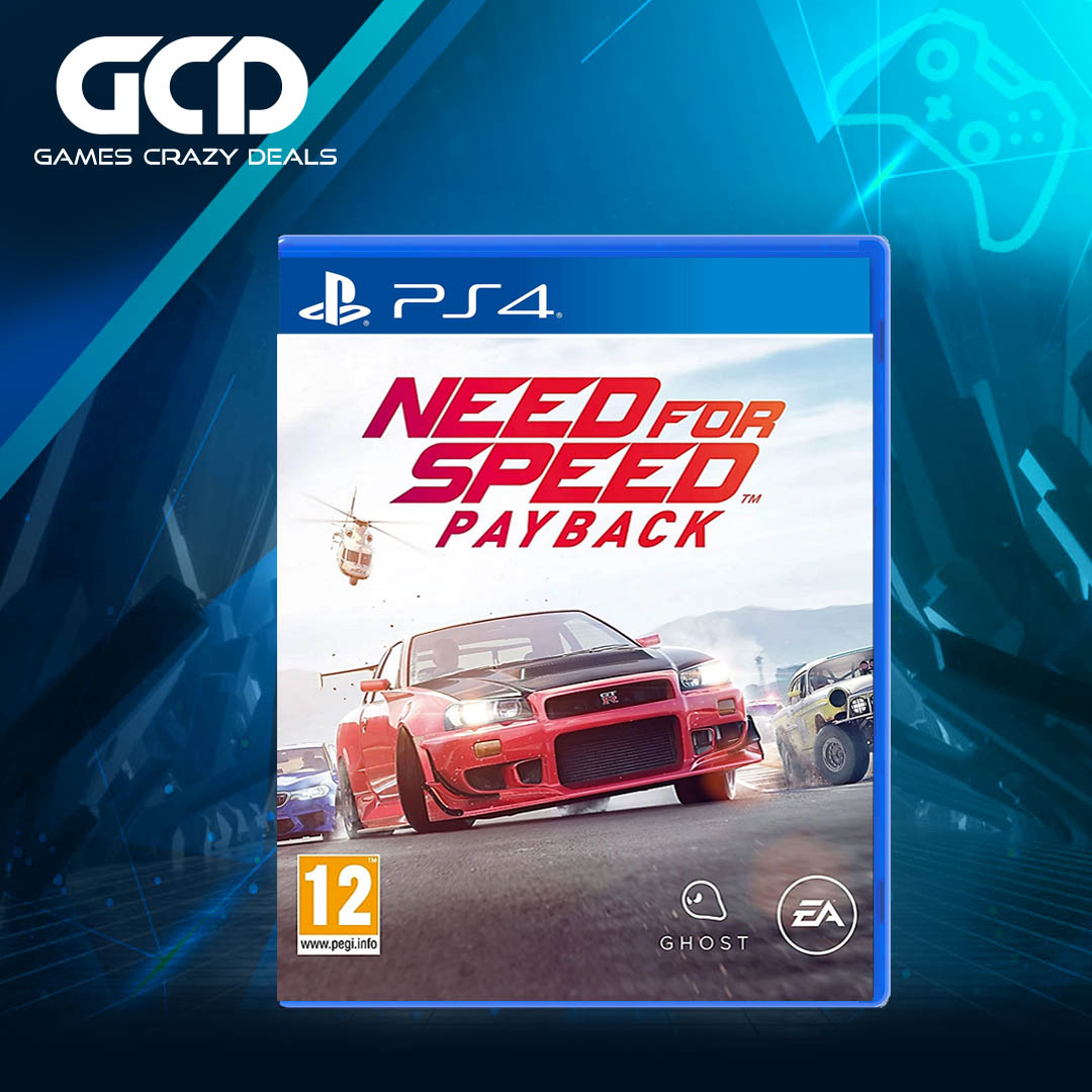 PS4 Need For Speed Payback - Racing Video Game for PlayStation 4 | High-Speed Action & Custom Cars | Perfect for Racing Enthusiasts & Game Nights