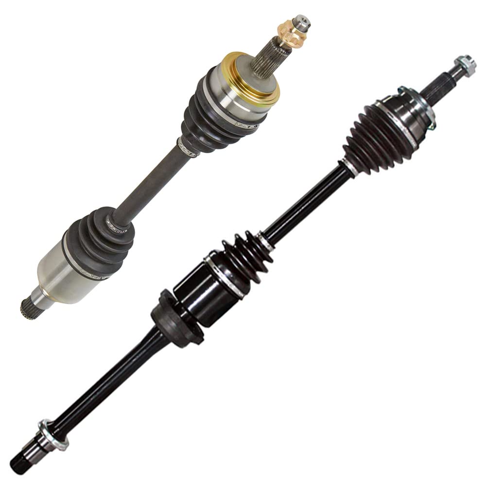 Pair of Front Left & Right CV Drive Axles for Scion tC 2011-2015 with Manual Transmission - BuyAutoParts 90-915622D New - Perfect for Smooth Drivetrain Performance & DIY Car Repairs