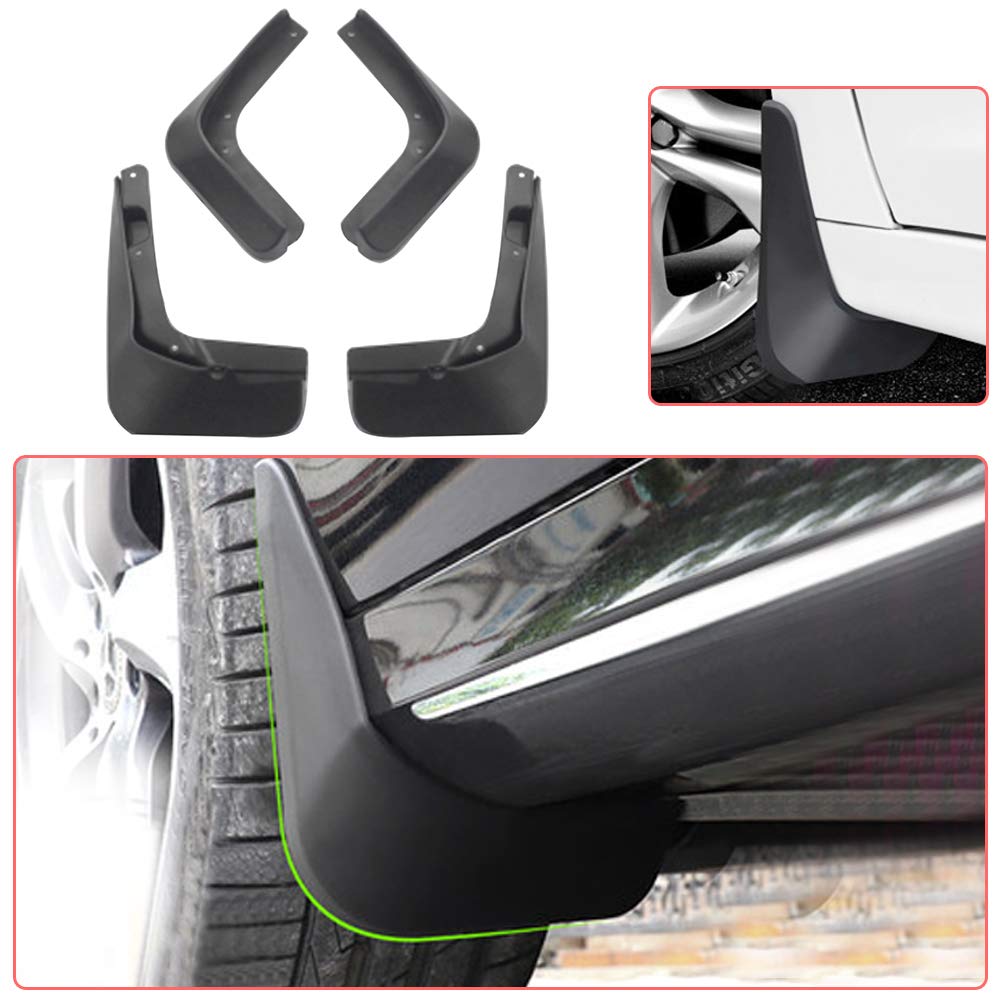 Upgraded Car Mud Guards Splash Guards for Ford Mondeo 2.0 - Front & Rear Wheel Arch Covers (4PCS, Black) | Durable Protection Against Road Debris & Water Splash | Perfect for All-Weather Driving & Off-Road Adventures