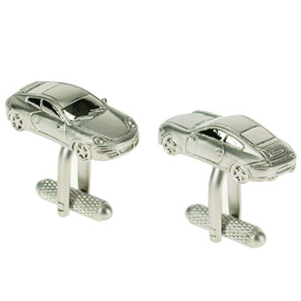 Luxury Sports Car Cufflinks for Men - Premium Metal Tie Accessories - Perfect for Weddings, Business Meetings & Formal Events
