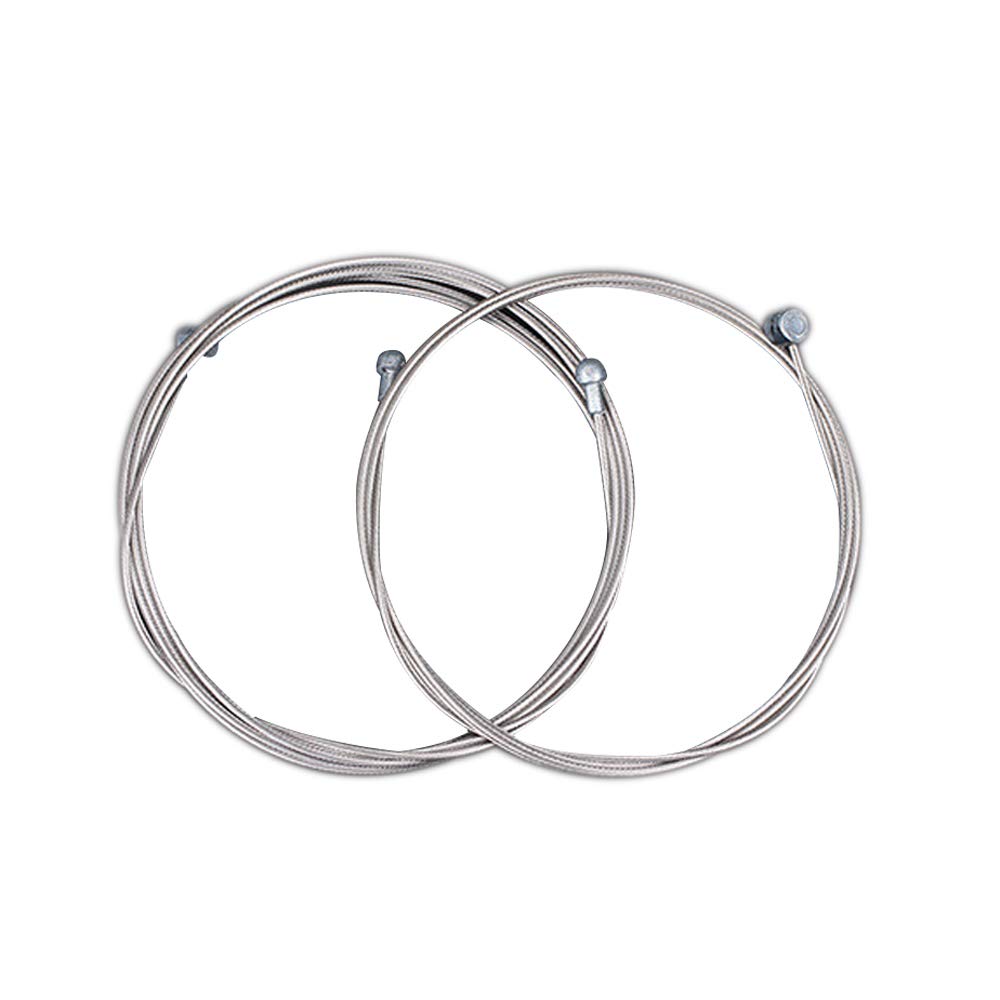 Wolfride Universal Bicycle Brake Cable Kit - High Performance Brake Cables & Housing for Road Bikes, Mountain Bikes - Perfect for Commuting, Trail Riding & Cycling Maintenance