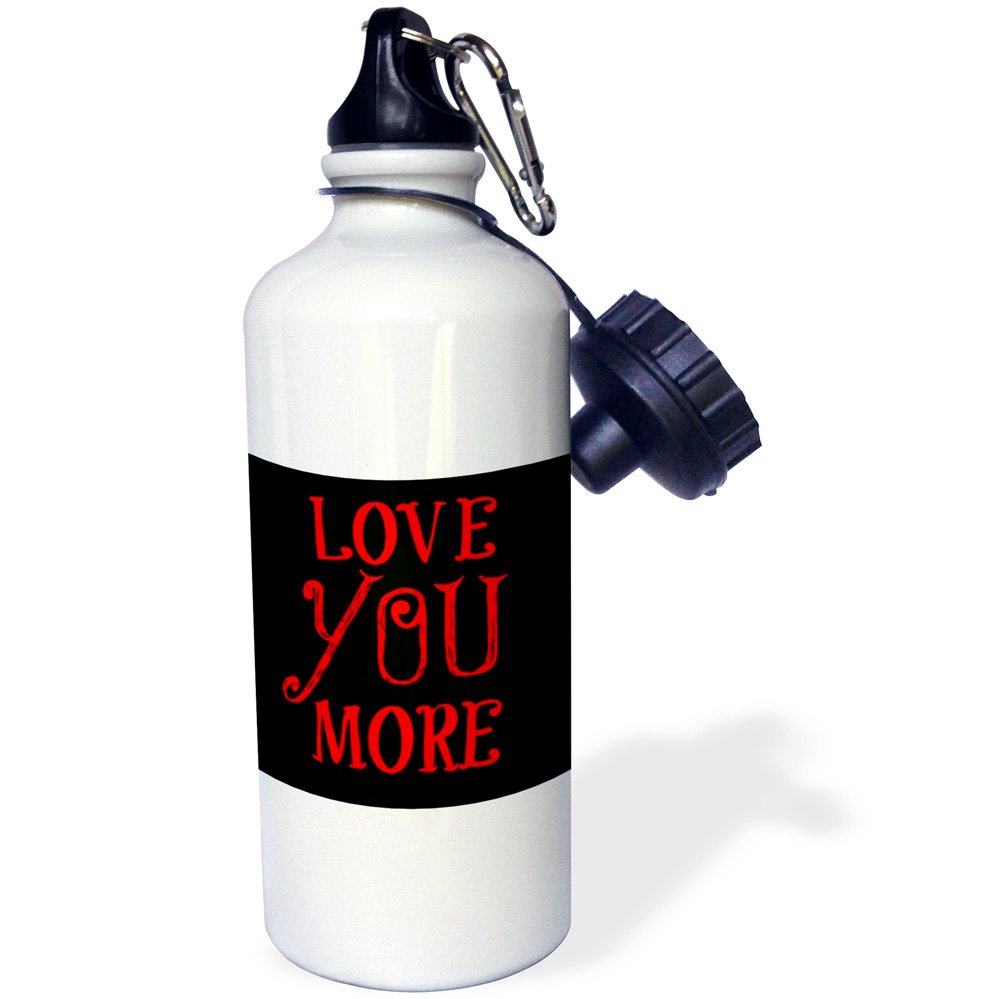 3D Rose Sports Water Bottle - 21 oz Insulated BPA-Free Leakproof Bottle for Gym, Running, Hiking & Outdoor Activities - Multicolor Design