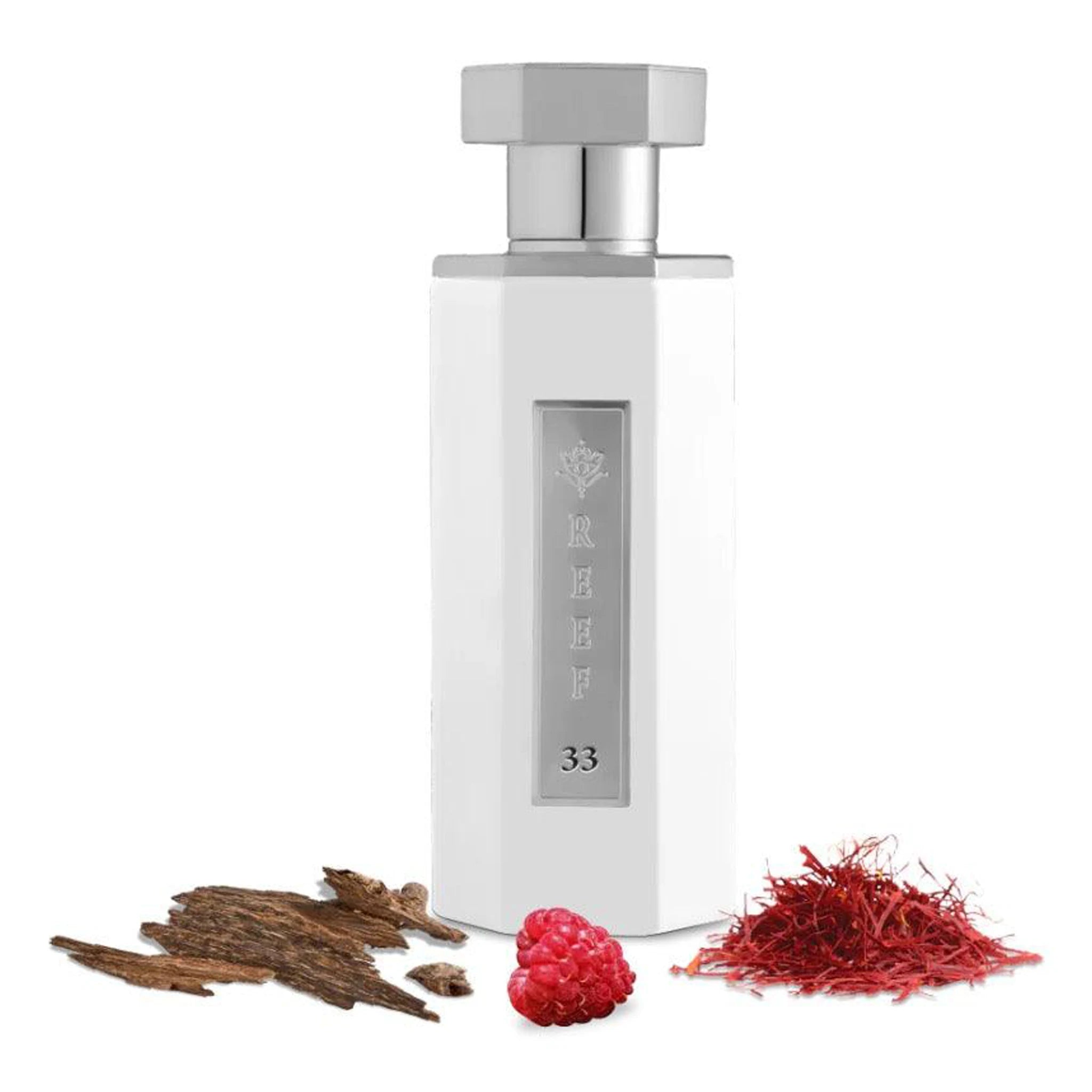 REEF 33 White Eau De Parfum for Women - 100ml Luxury Floral Fragrance - Perfect for Date Night & Special Occasions