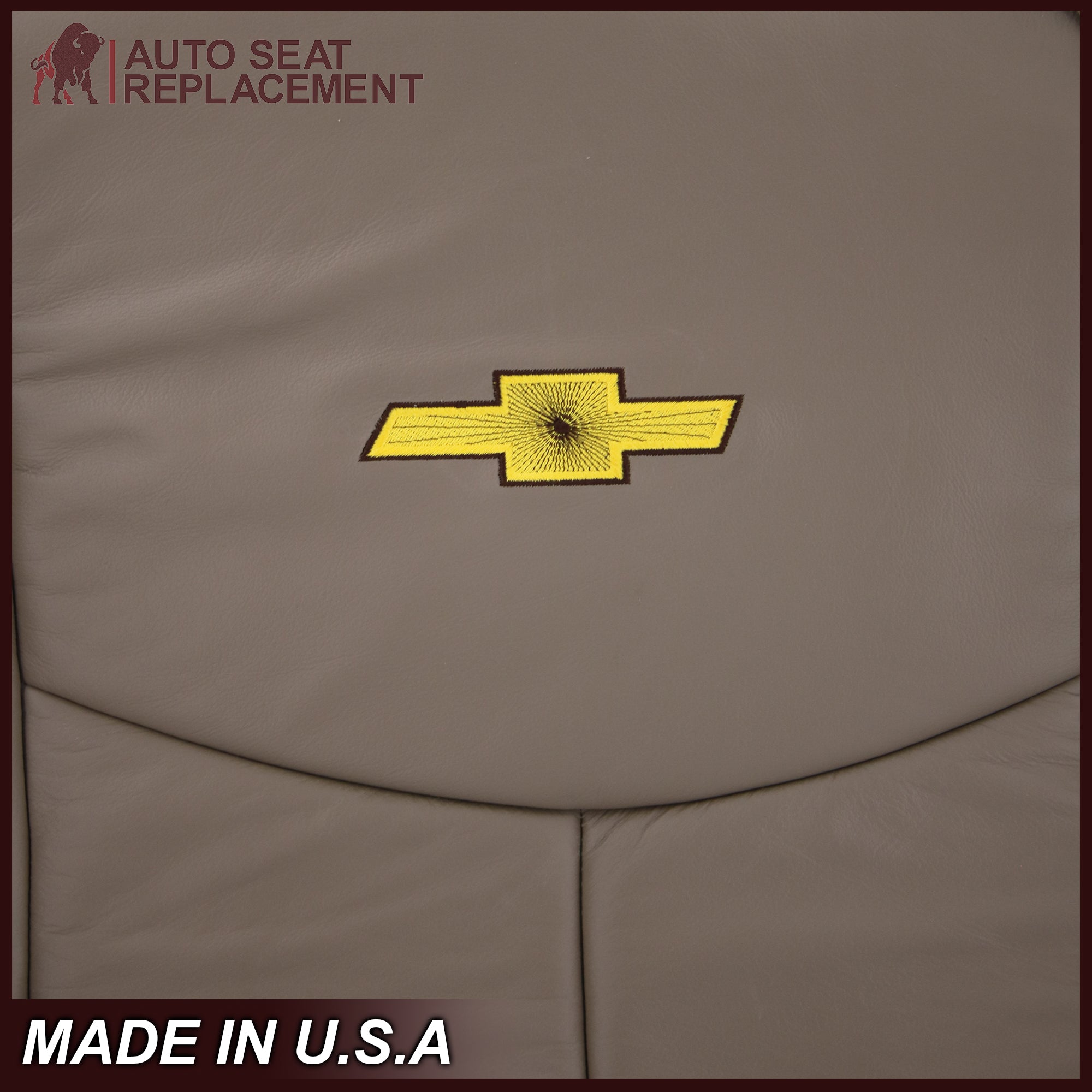 2002 Chevy Avalanche Seat Covers - Medium Neutral Tan - Custom Fit & Durable Neoprene Material - Perfect for Road Trips & Outdoor Adventures
