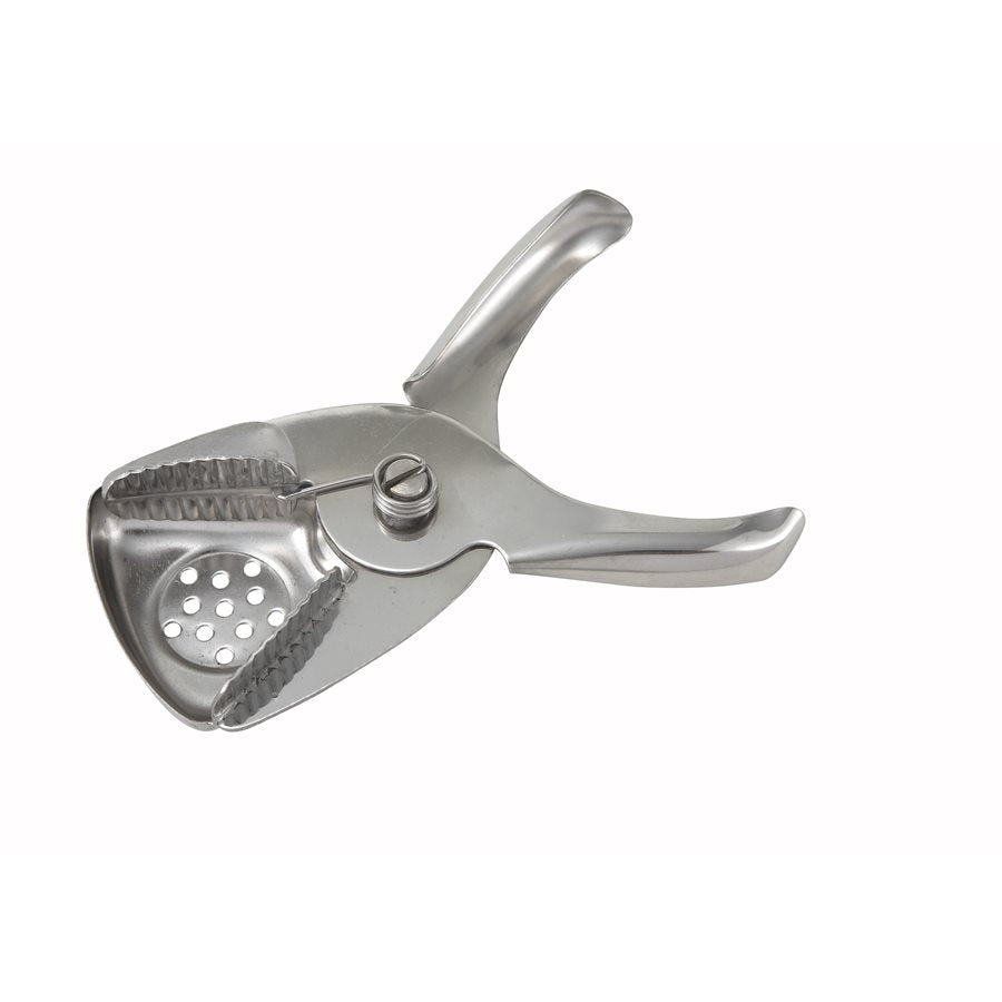 Premium Stainless Steel Lemon Lime Squeezer - Heavy Duty Citrus Juicer for Fresh Lemonade, Cocktails & Cooking - Winco Commercial Grade Bar & Kitchen Tool