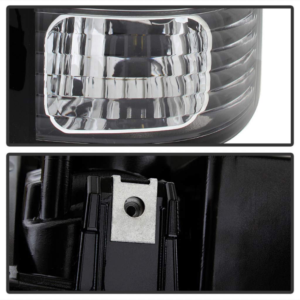 1989-1991 Chevy V3500 LED Tail Lights Pair - Black Spyder Style (Driver & Passenger Side) | Upgrade Your Truck's Rear Lighting for Better Visibility & Style