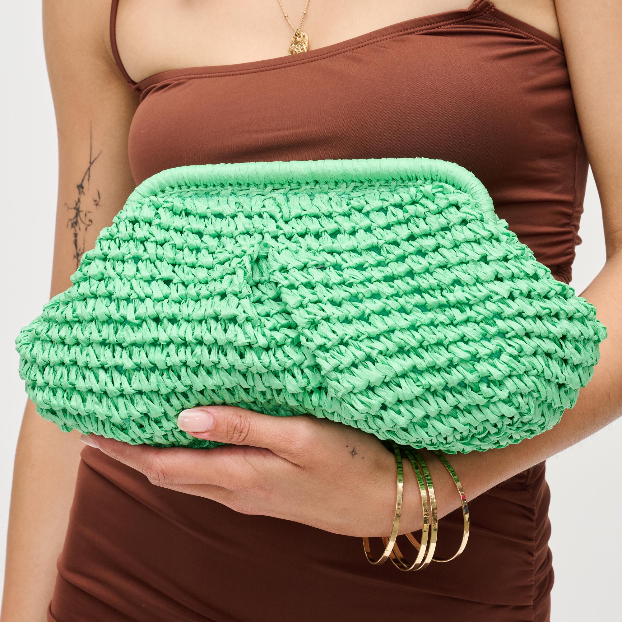 Sage Clutch Bag for Women - Stylish & Elegant Crossbody Purse - Perfect for Evening Events, Parties & Date Nights