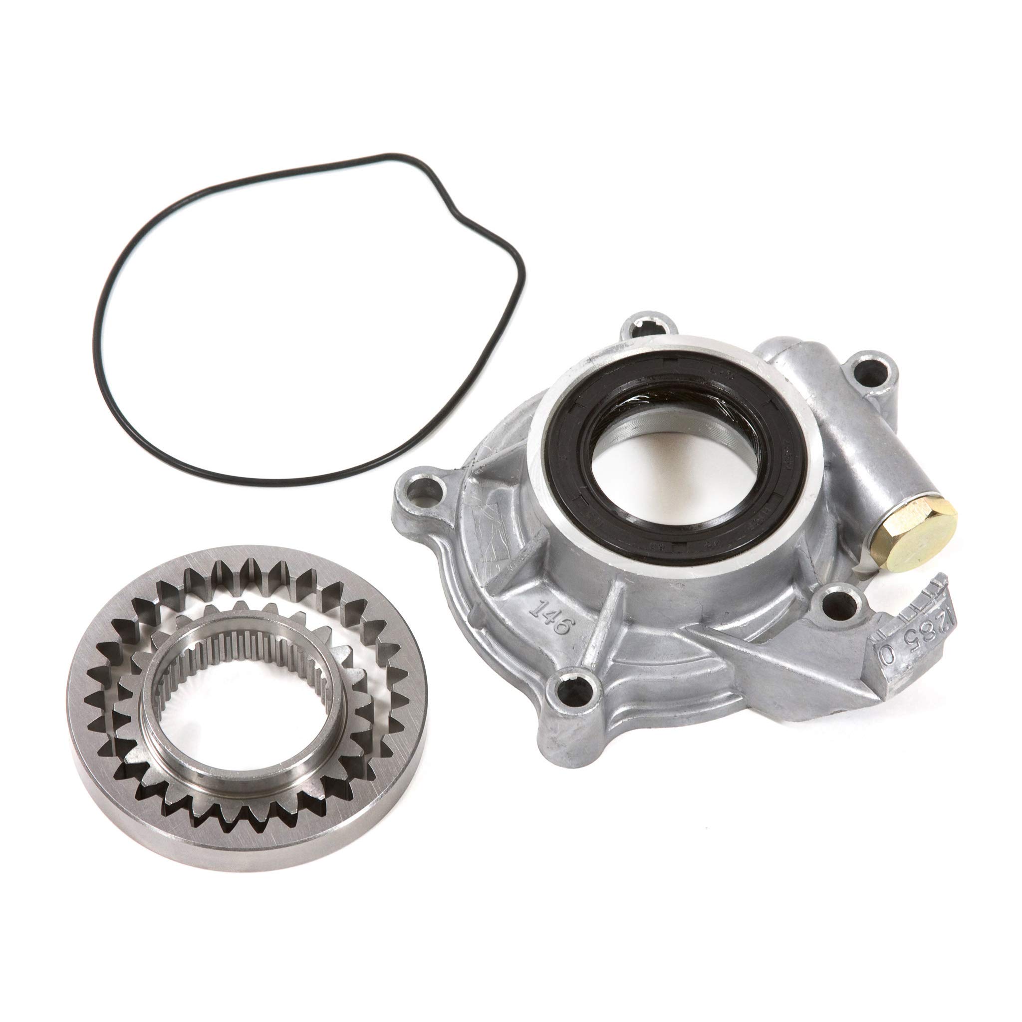 Evergreen TCK2000HDWOPT Timing Chain Kit with Steel Rail & Oil Water Pump - Compatible with Toyota 2.4L 22RE Pickup (1981-1995) | Engine Repair & Maintenance Replacement Parts