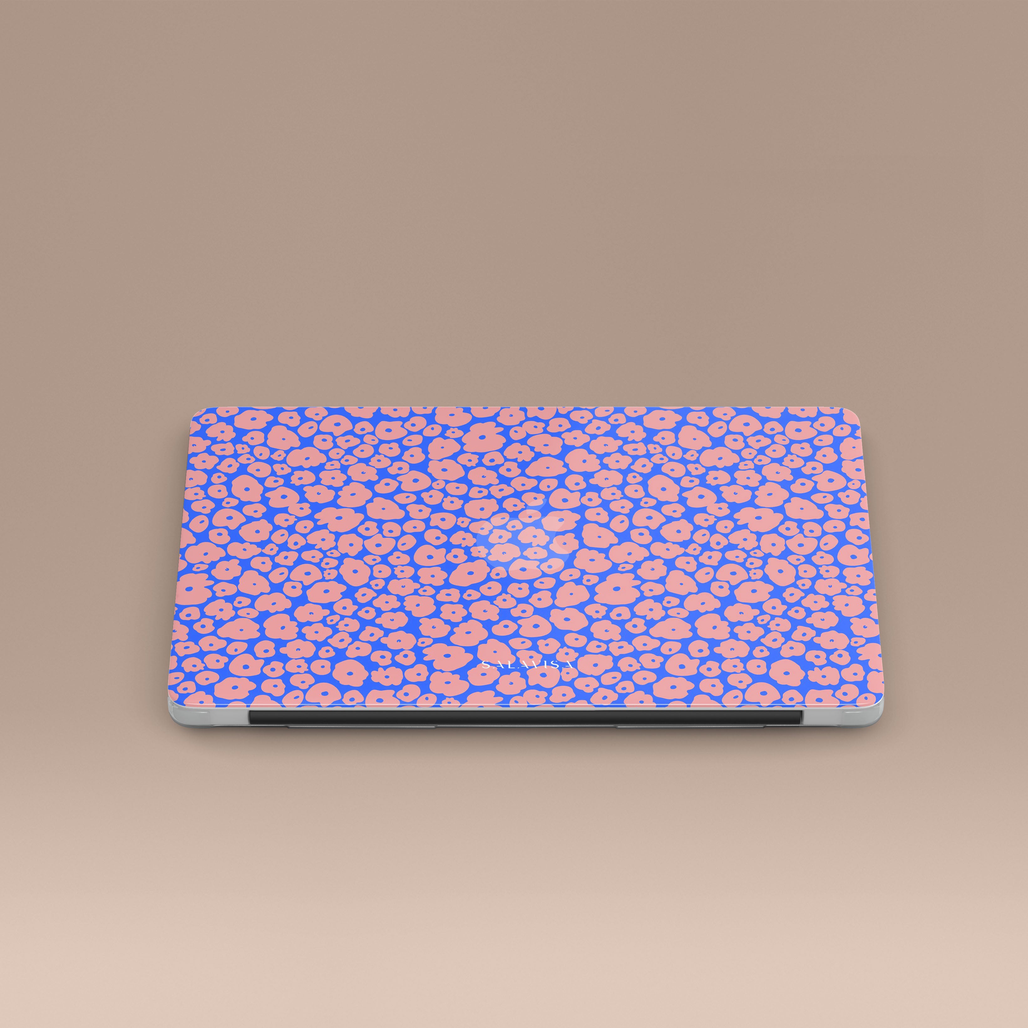 Premium Puffy Spring MacBook Case - Cute Floral Design Protective Cover for MacBook Air/Pro - Perfect for Work, School & Travel Accessories