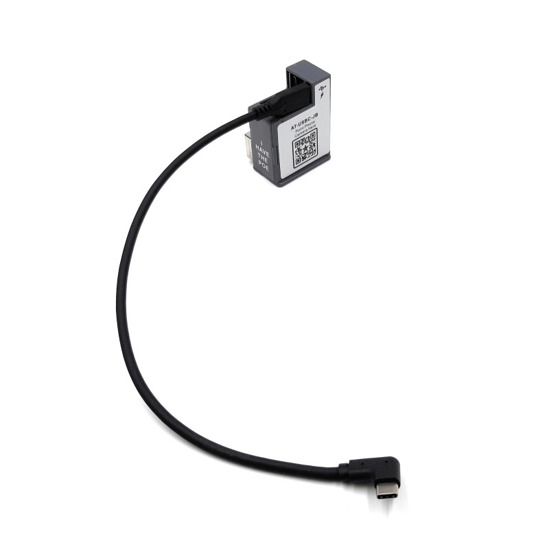 USB C to Ethernet Adapter with 25W Power Delivery - IEEE 802.3at PoE+ Compatible for Laptop, MacBook, iPad Pro - Perfect for Home Office, Gaming & Remote Work