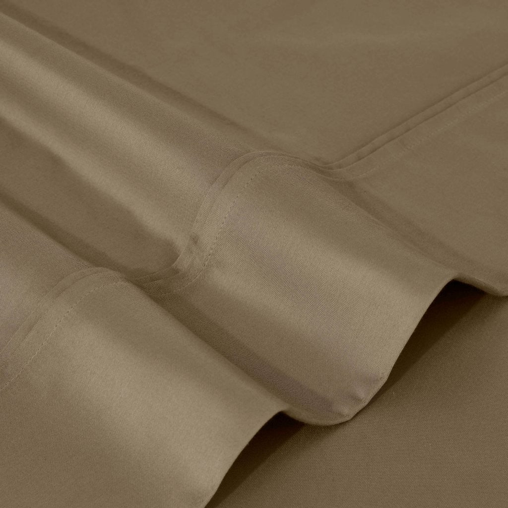 Luxury 1200 Thread Count Egyptian Cotton Deep Pocket Bed Sheet Set - Queen Size, Soft & Breathable for Ultimate Comfort - Perfect for Master Bedroom, Guest Room & Hotel Use