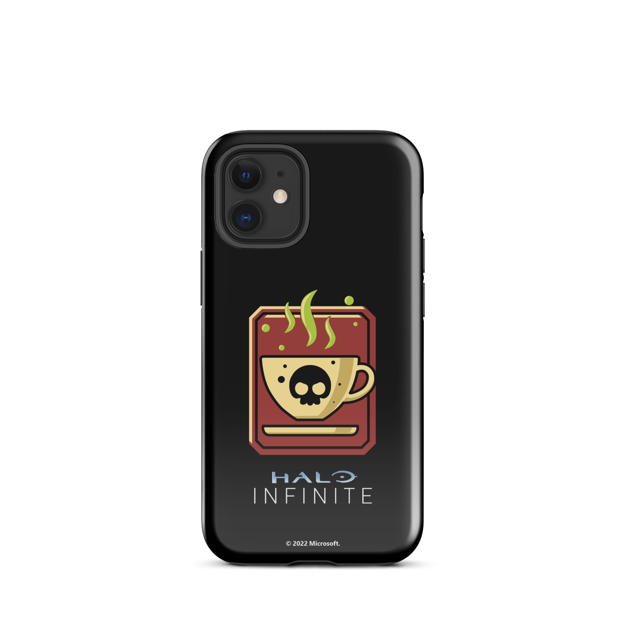 Halo Infinite Wake Up Juice Emblem Durable Shockproof Phone Case for iPhone - Perfect for Gaming Fans & Everyday Protection