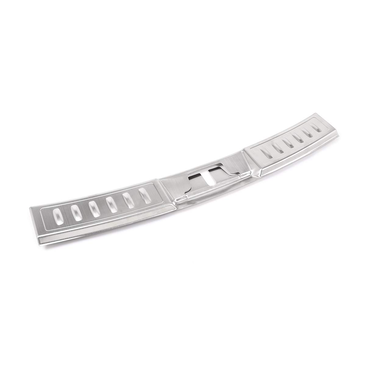 304 Stainless Steel Trunk Bumper Inner Sill Plate Protector Cover Trim Stickers (2pcs) for Land Rover Range Rover Evoque 2020 - Silver | Durable Car Accessories for Scratch Protection & Interior Decoration