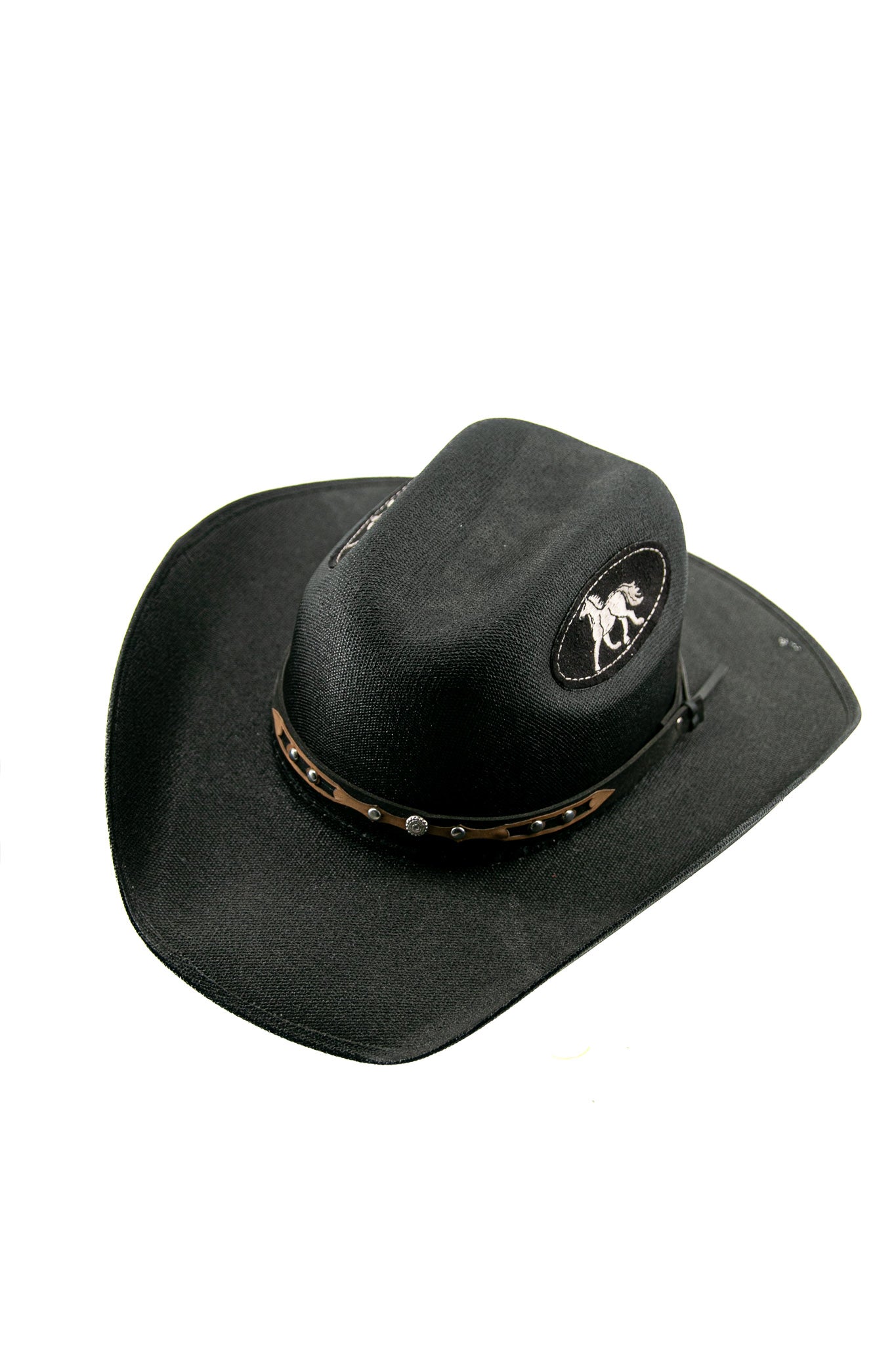 Little Mustang Straw Hat - Breathable & Lightweight Summer Sun Hat for Women & Men - Perfect for Beach, Garden, and Outdoor Activities