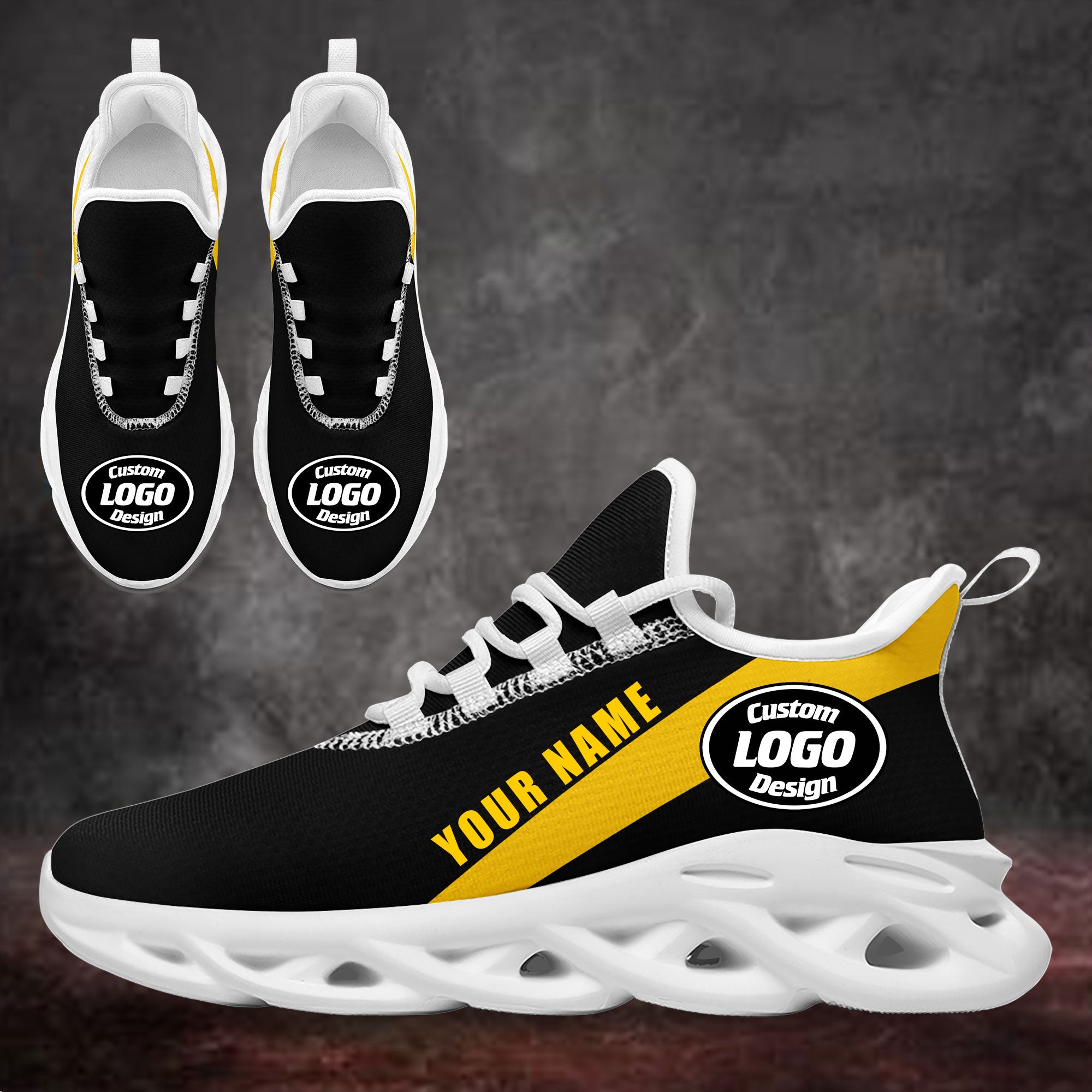 Custom MaxSoul Shoes and Hat Combo - Personalized Sneakers & Baseball Cap Set for Men and Women - Perfect for Running, Gym Workouts, and Streetwear Fashion