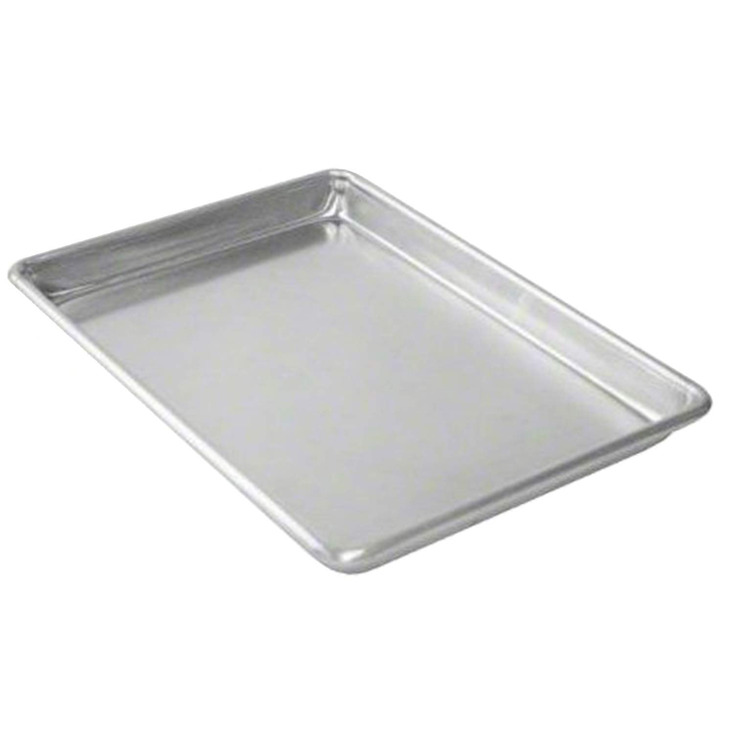 Tiger Chef 12-Pack Commercial Half Size Aluminum Sheet Pans (18x13 Inch) - NSF Approved 19 Gauge Baking Trays for Cakes, Cookies & Pastries - Perfect for Bakeries, Restaurants & Home Baking