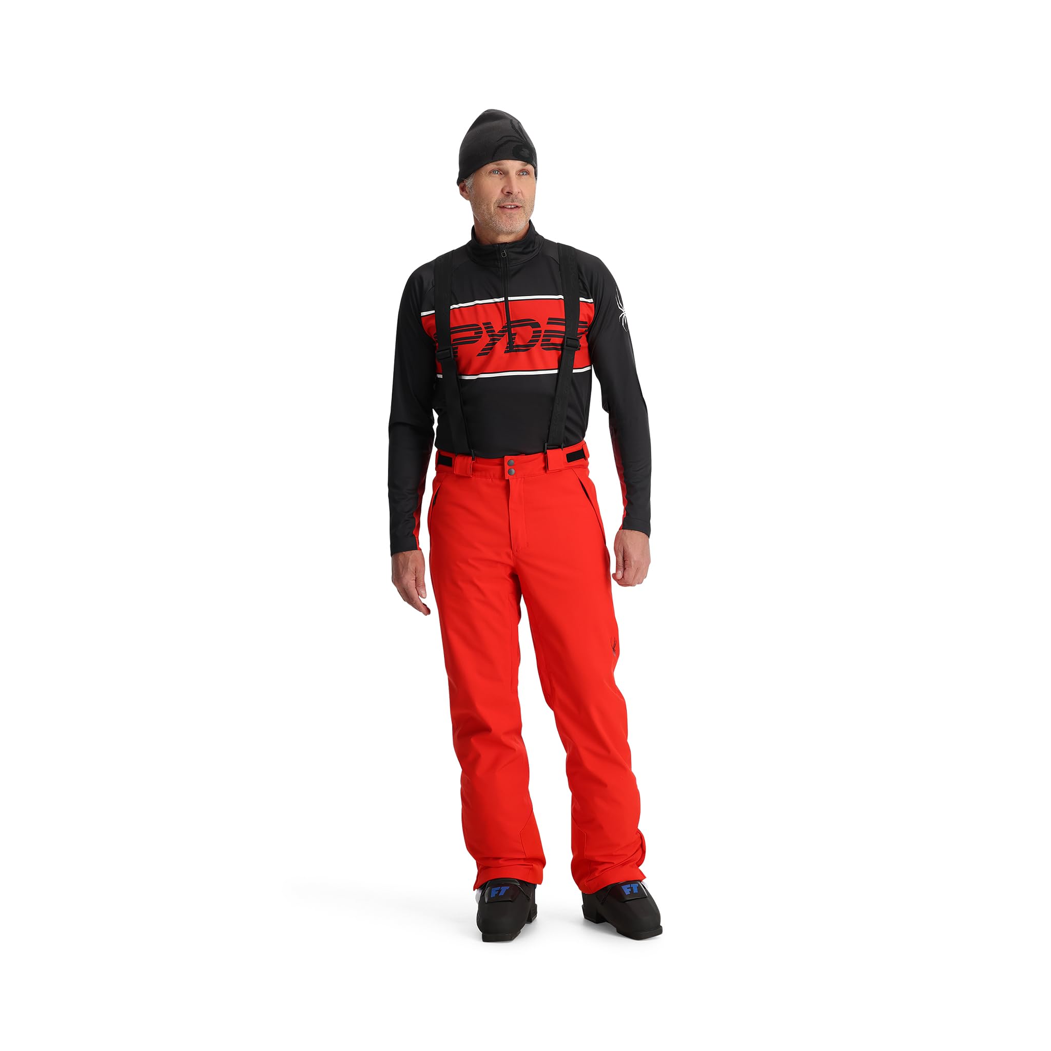 Spyder Men's Boundary Insulated Waterproof Ski Pants - Winter Snowboarding & Cold Weather Hiking Trousers for Outdoor Adventures